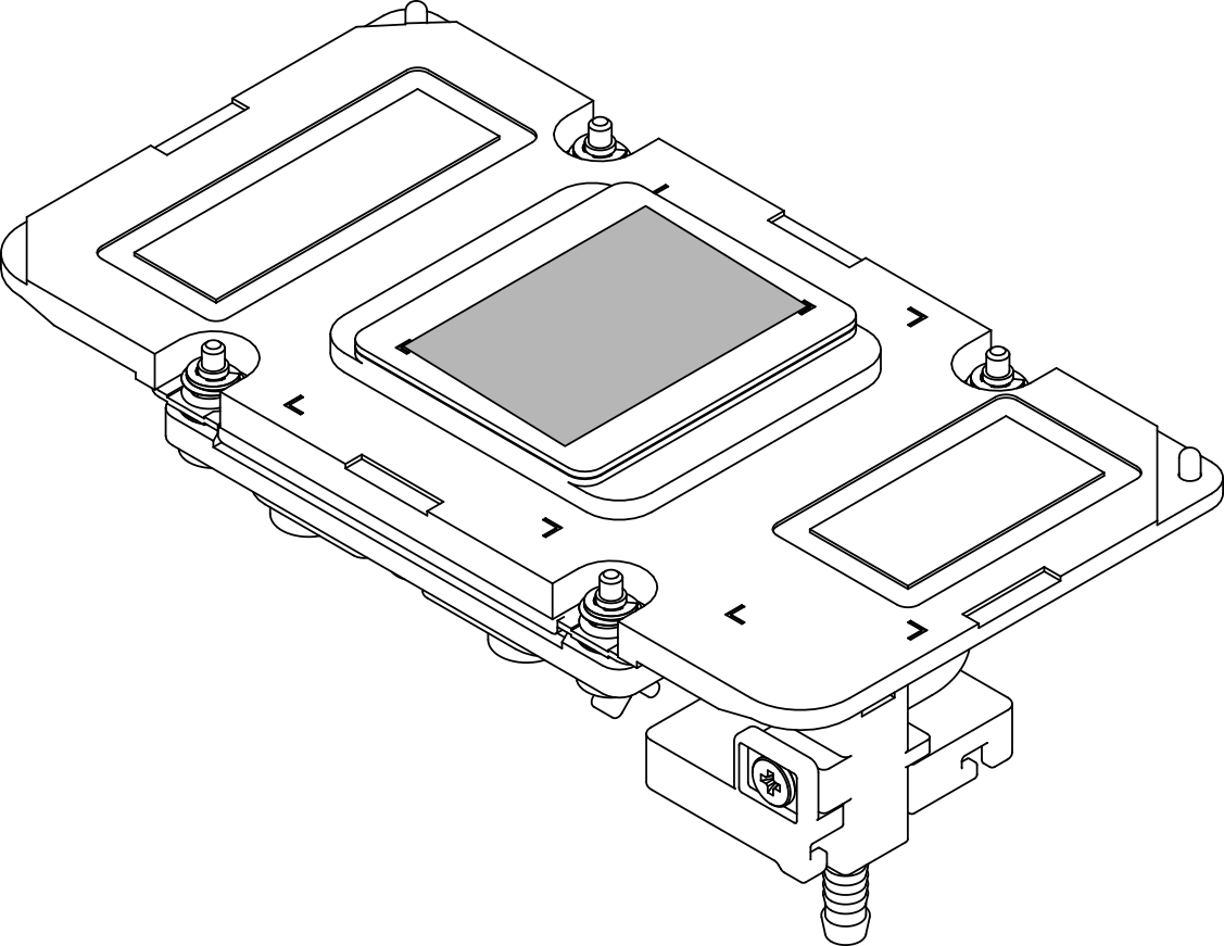 Wiping PCM and putty pads off from the cold plate