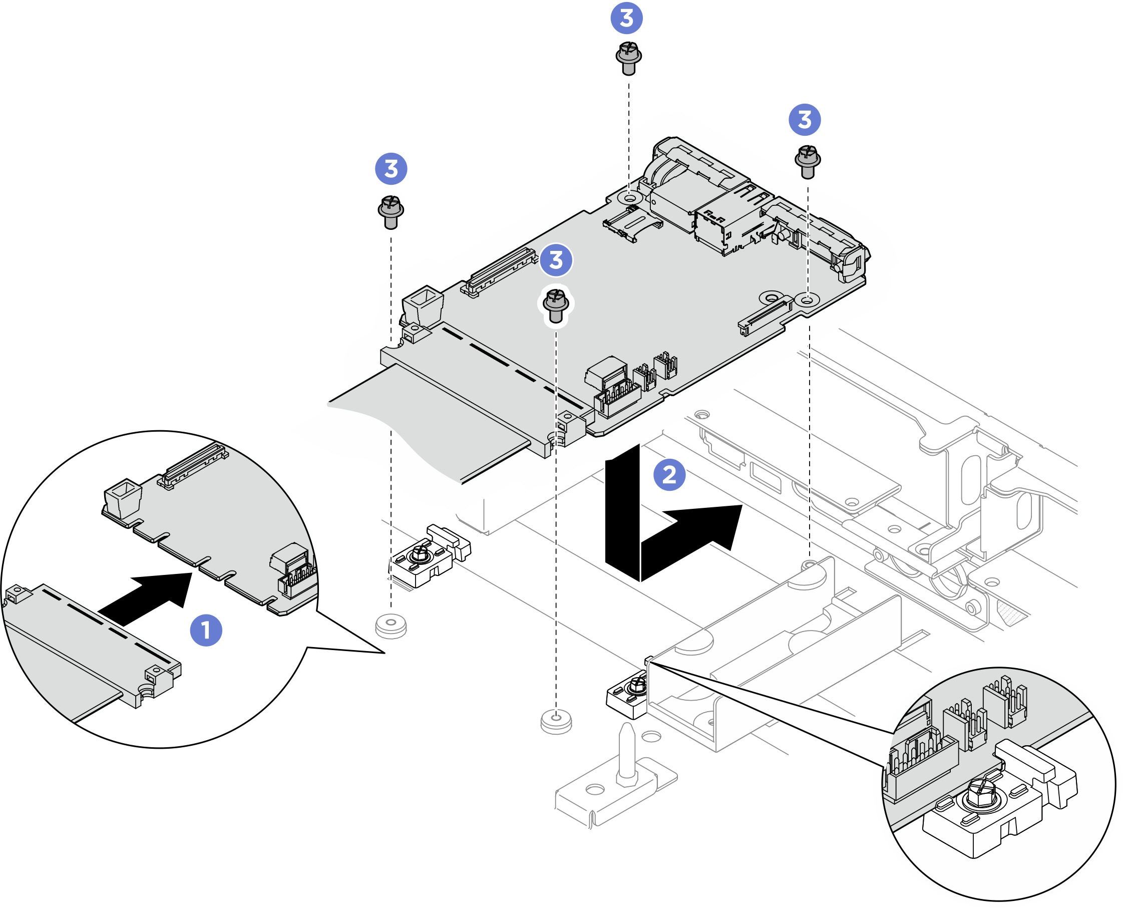 Installing the system I/O board