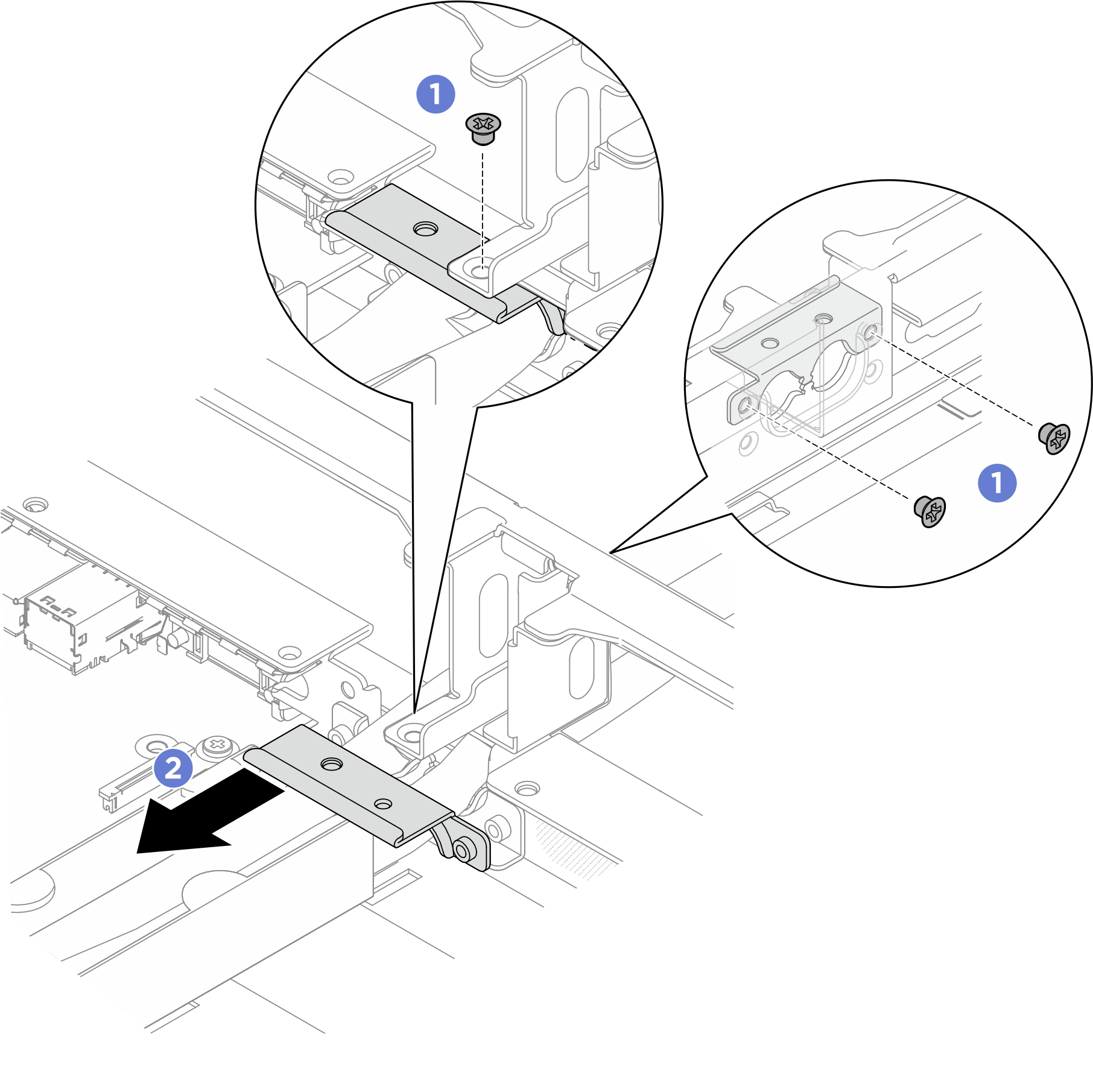 Removing hose cover