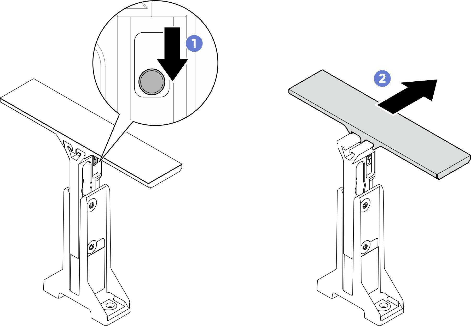 Adjusting the handle