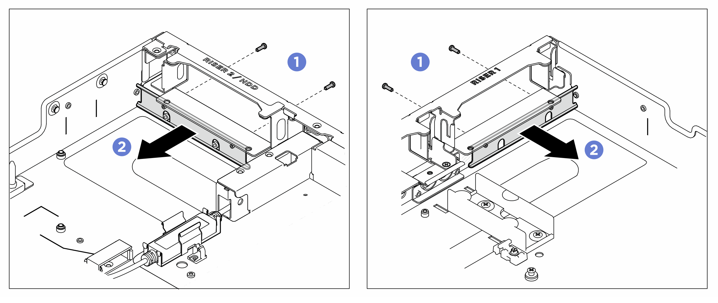 Venting block removal