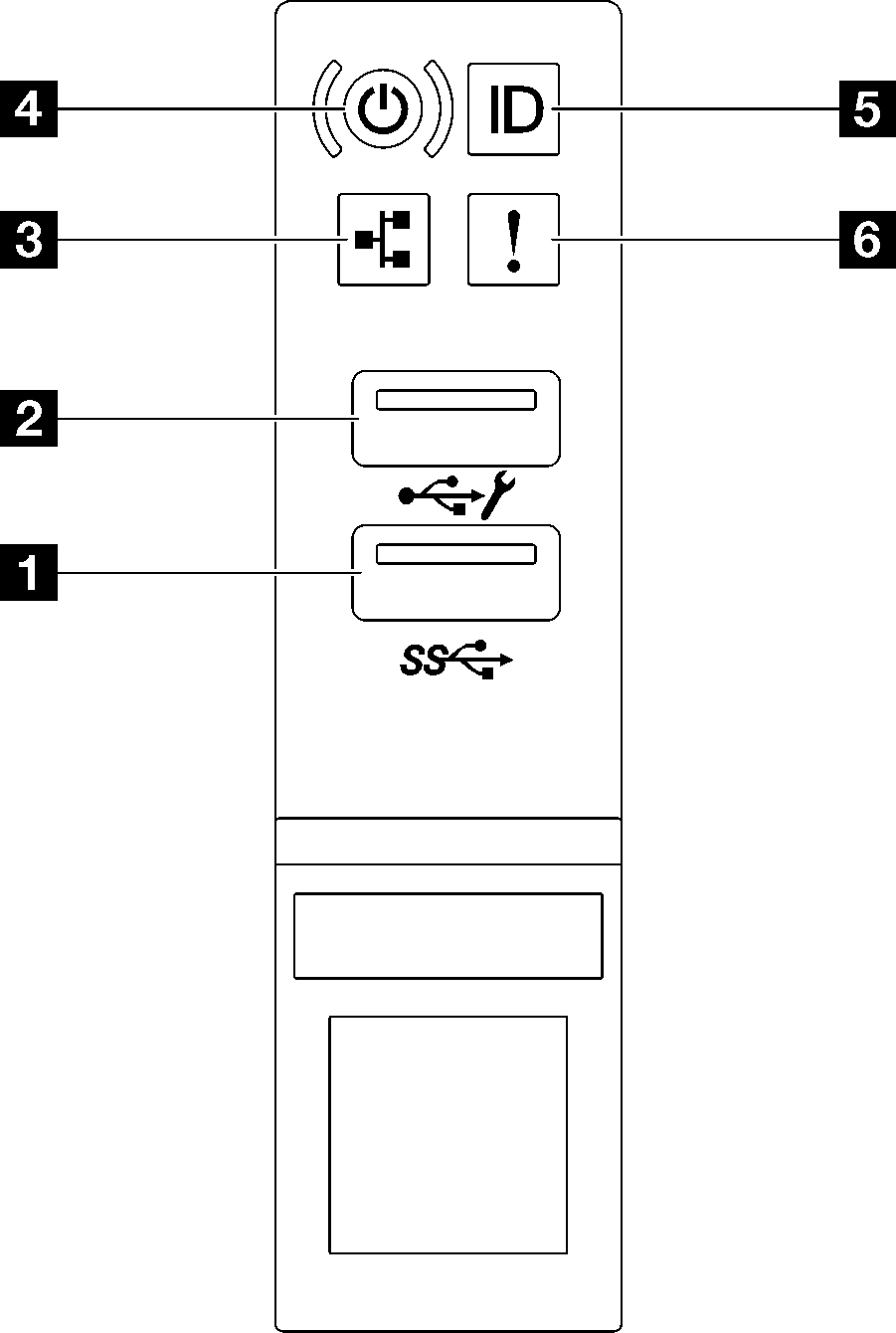 Front I/O module