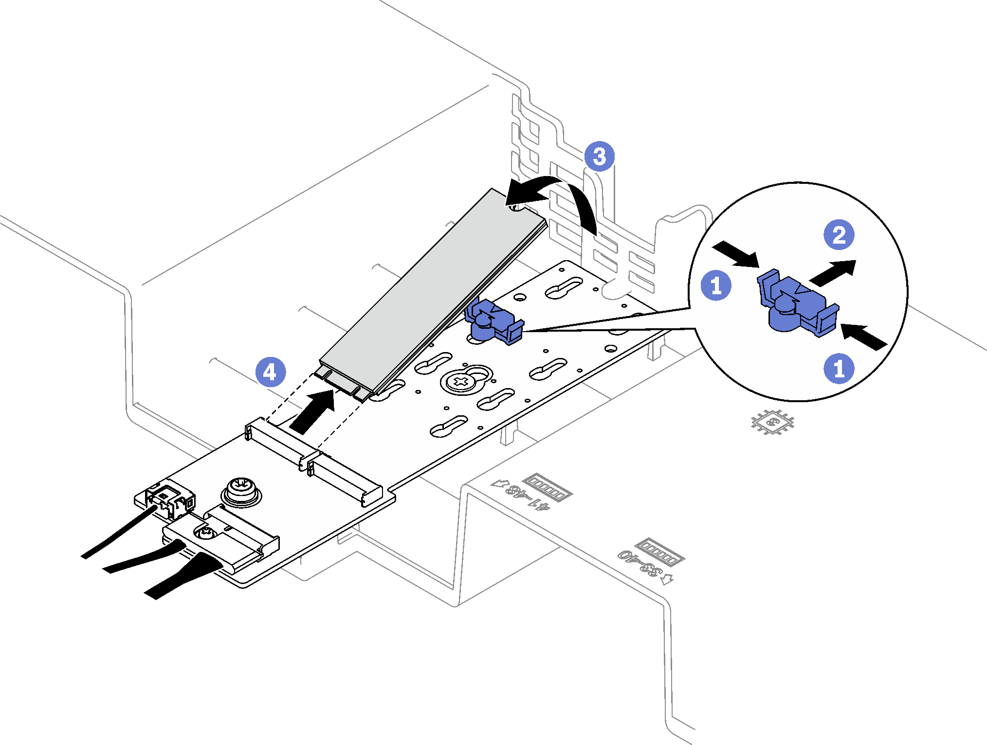 M.2 drive removal