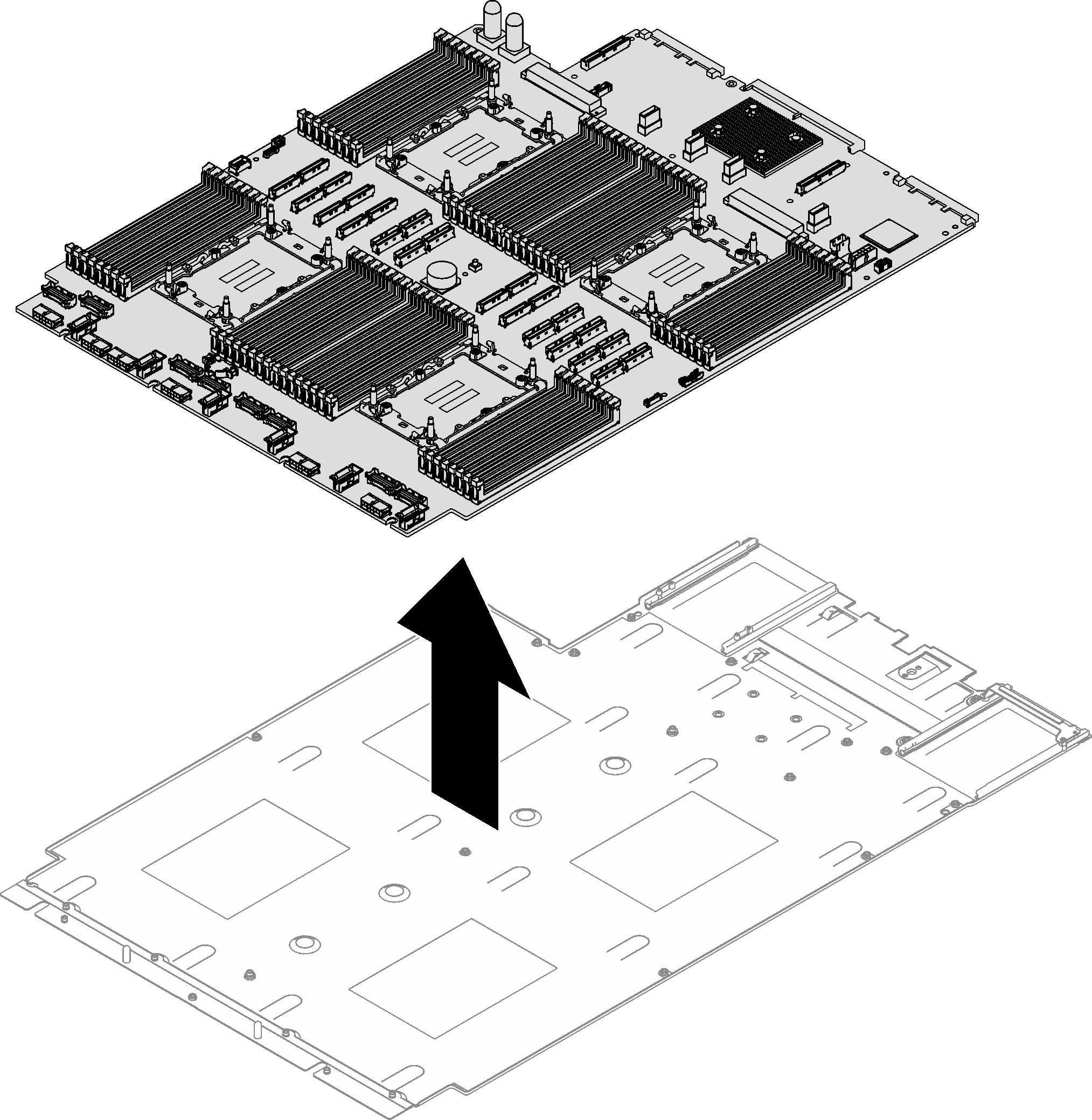 Processor board disassembly