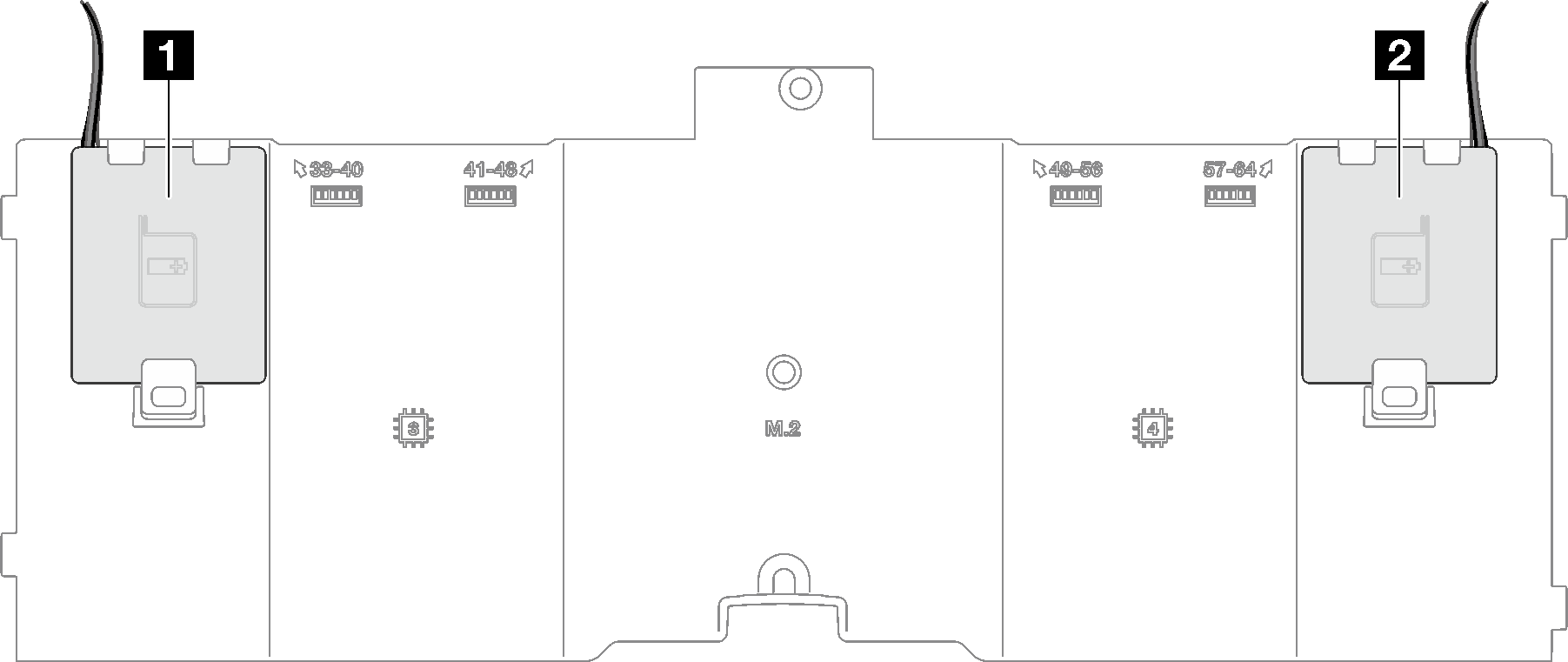 Flash power module slot location