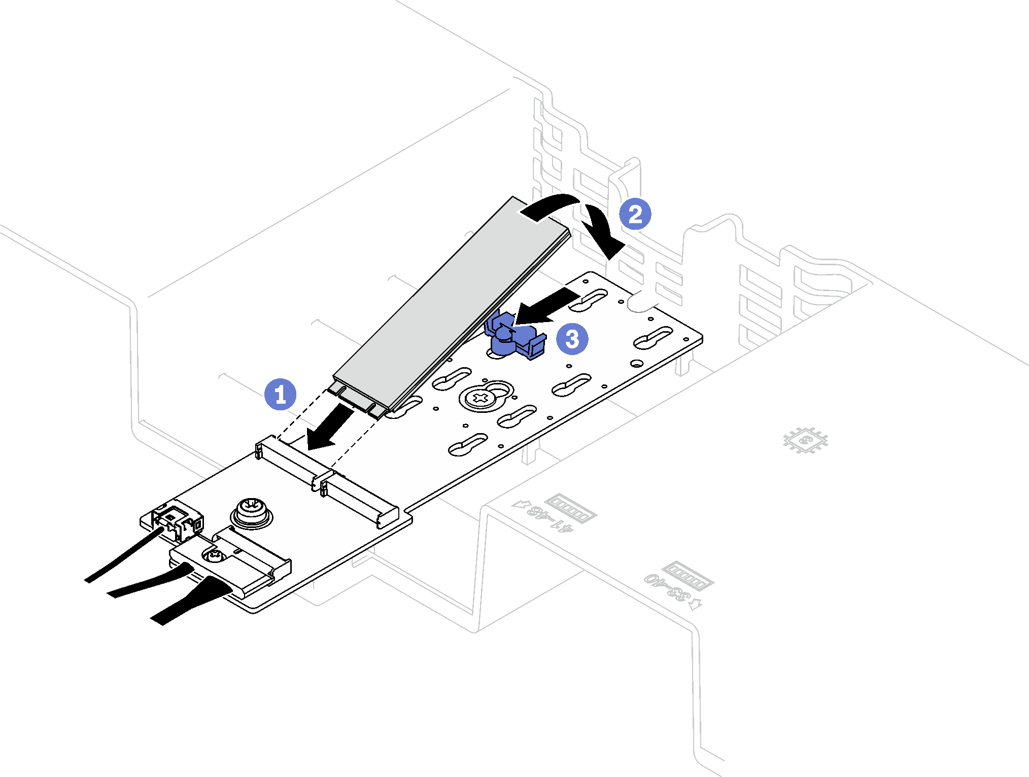 M.2 drive installation