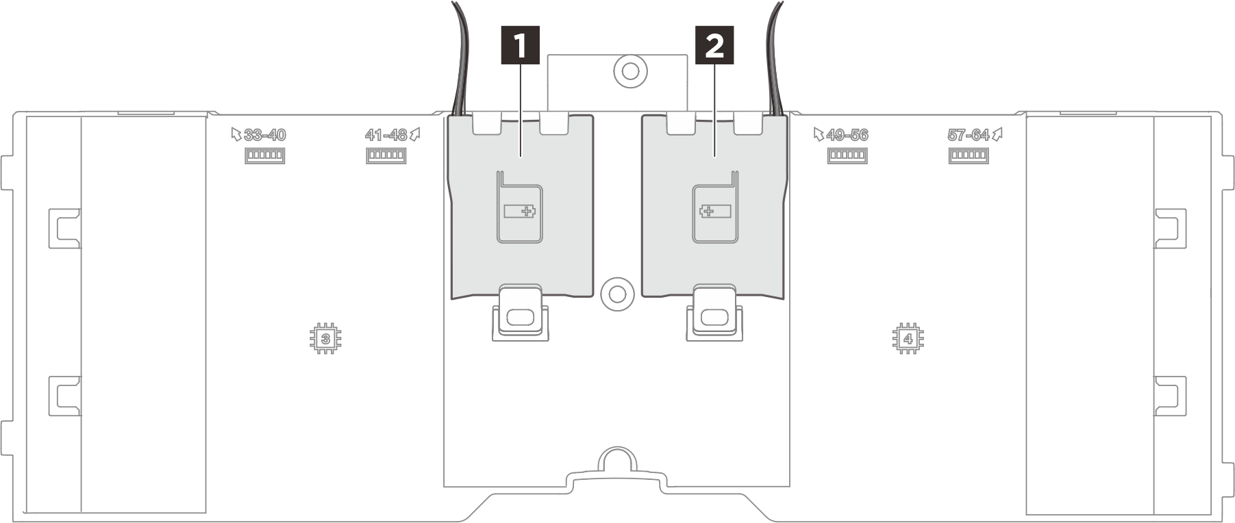 Flash power module slot location