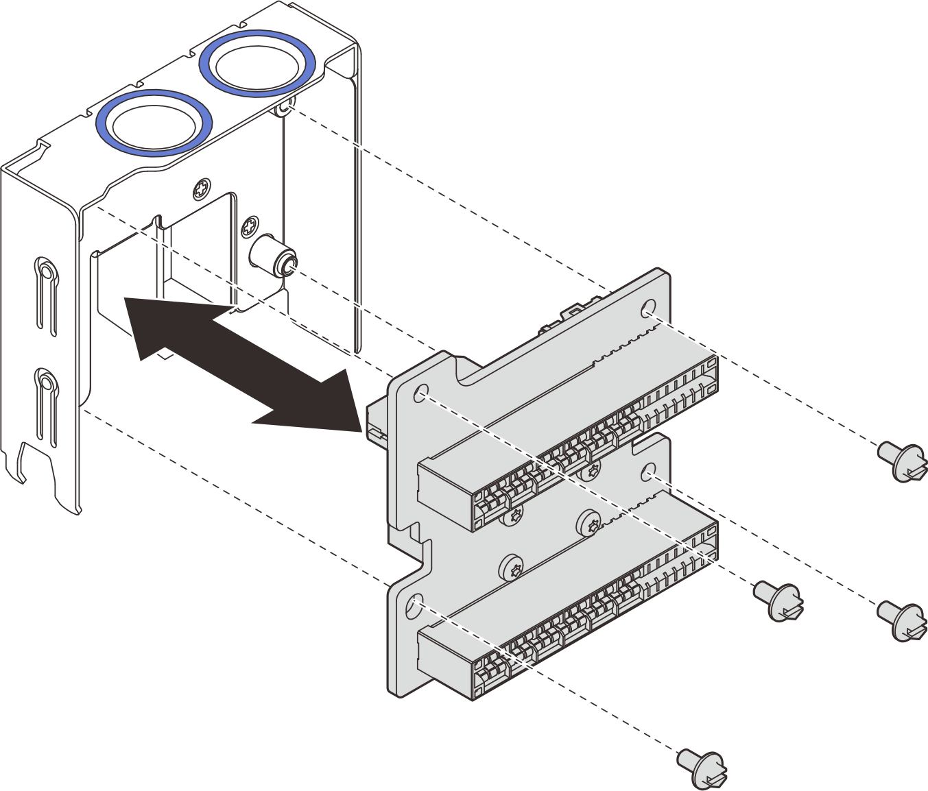 Power distribution board disassembly