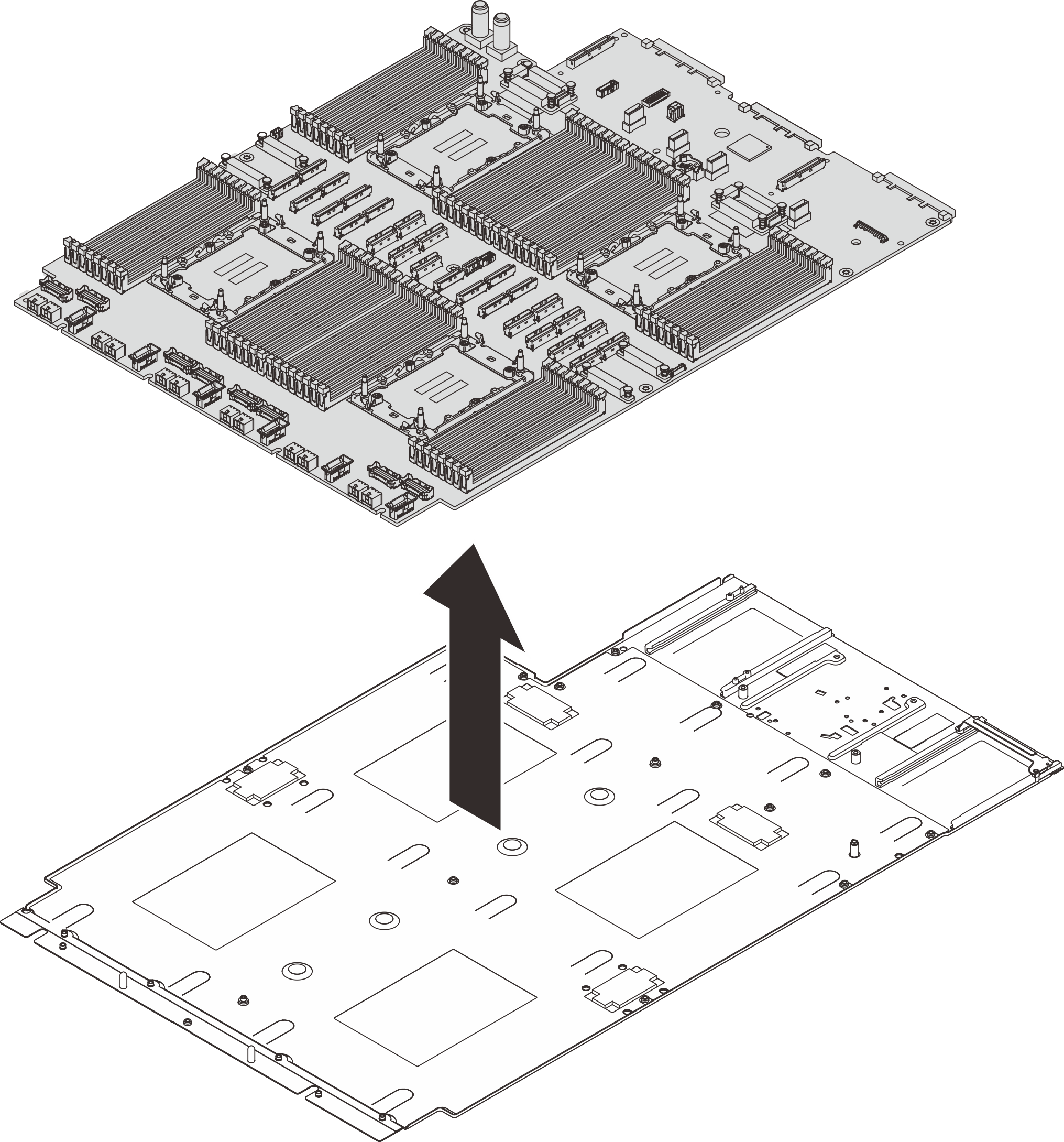 Processor board disassembly