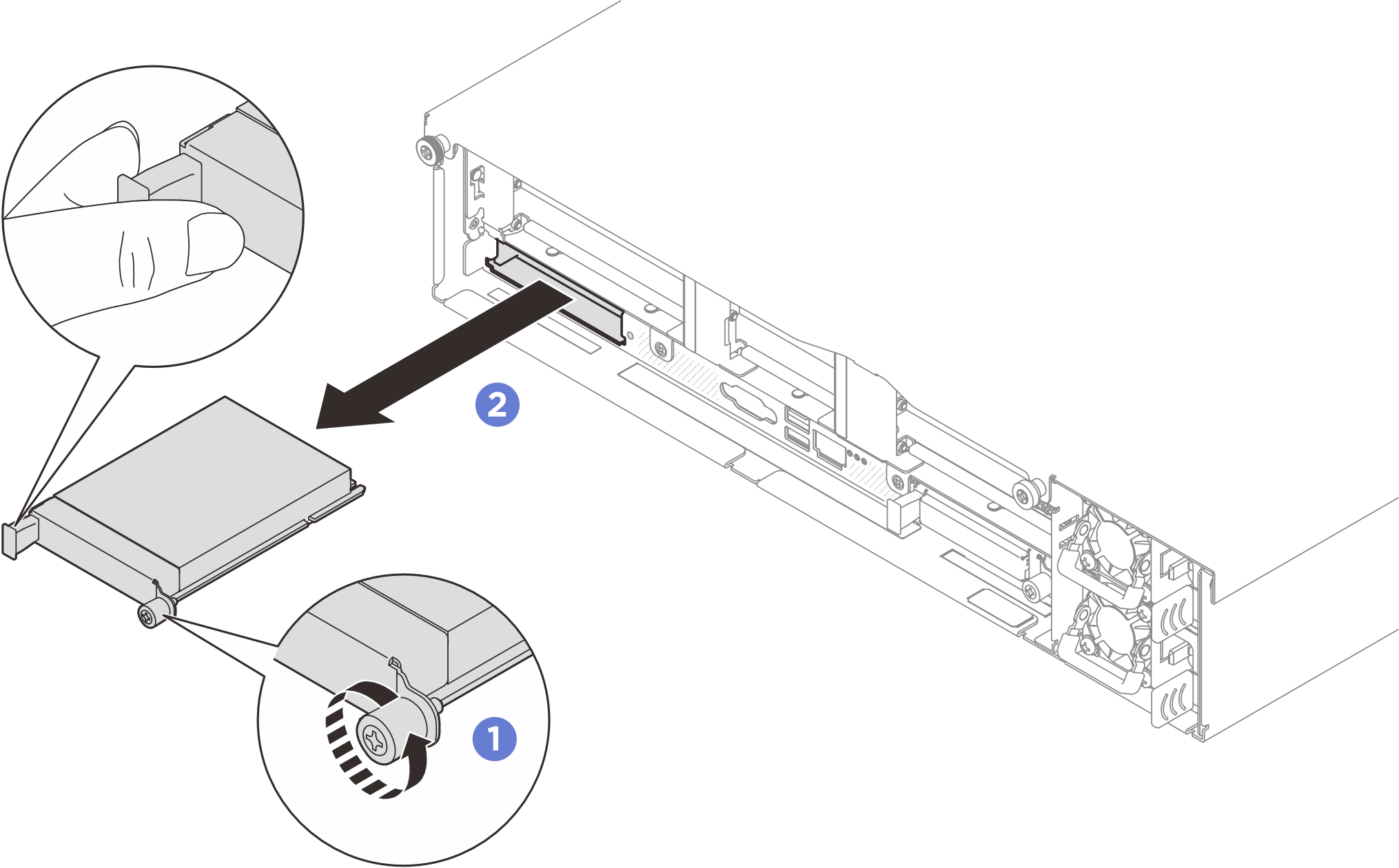OCP module removal
