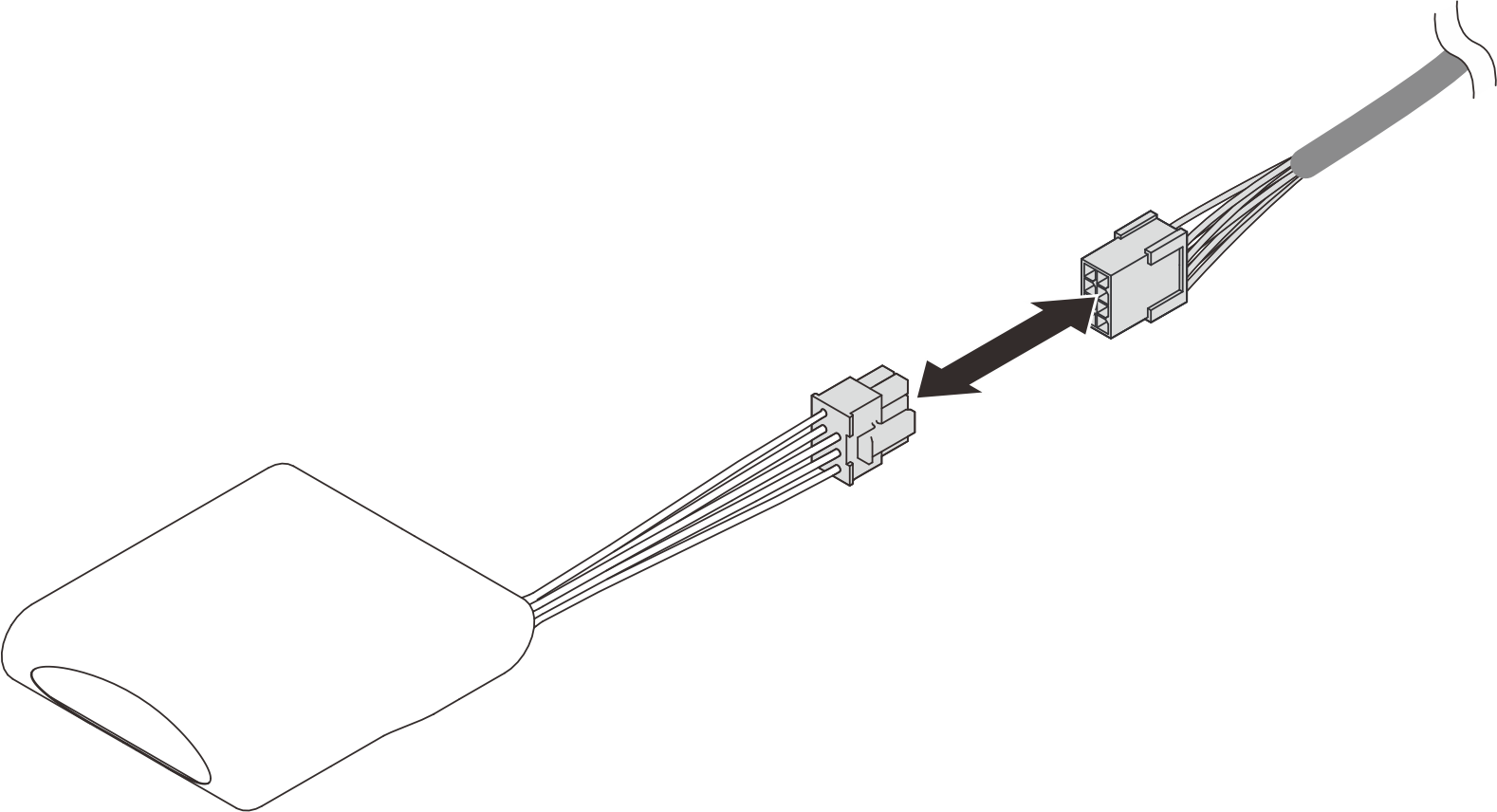 Flash power module cable disconnection
