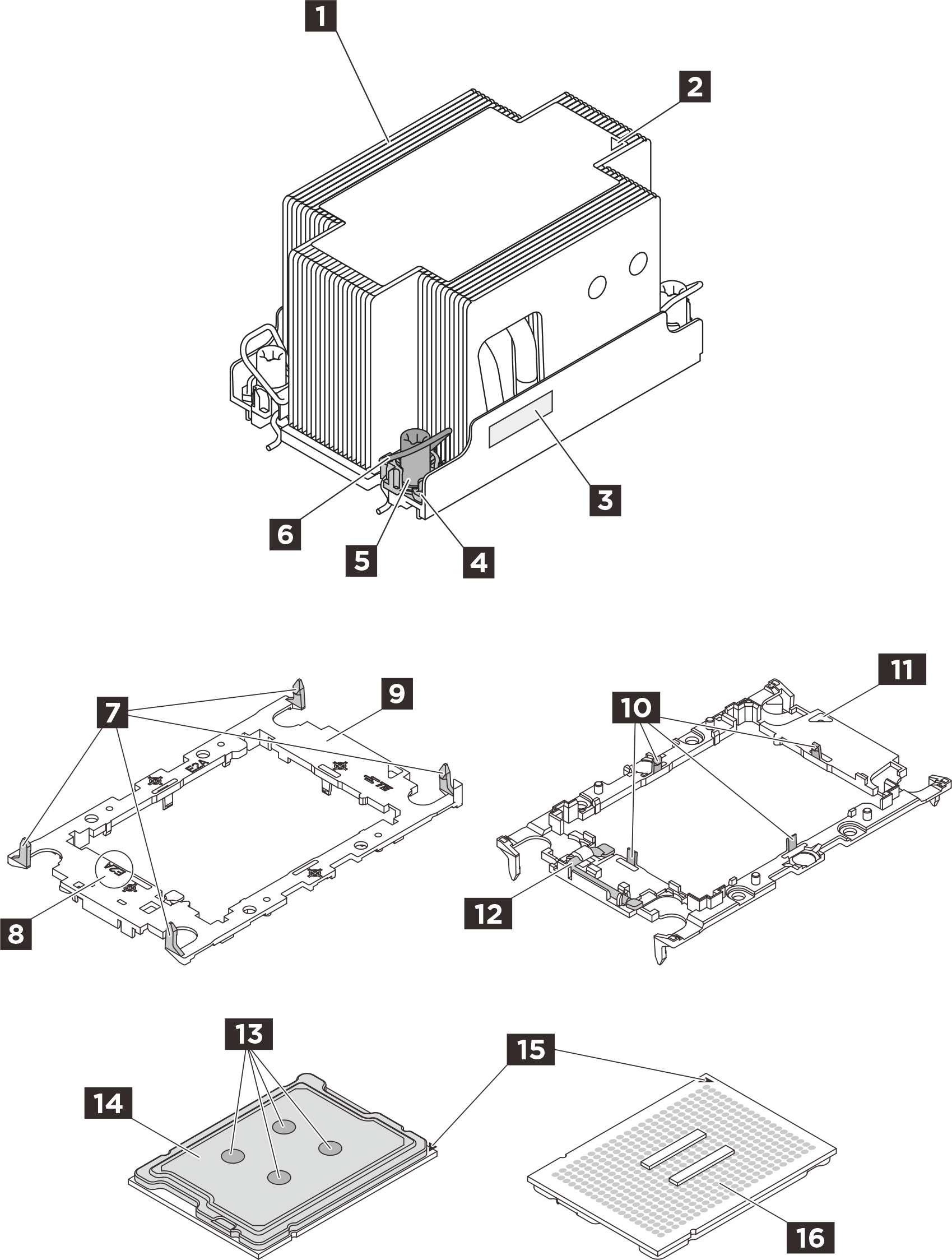 PHM components