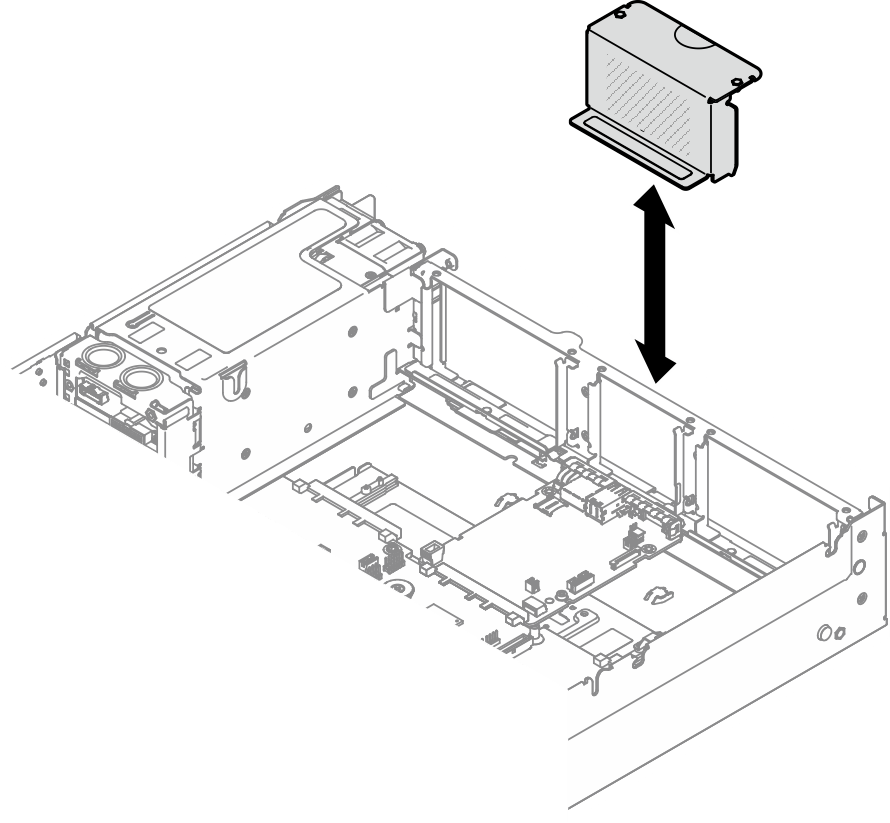 Removing riser filler