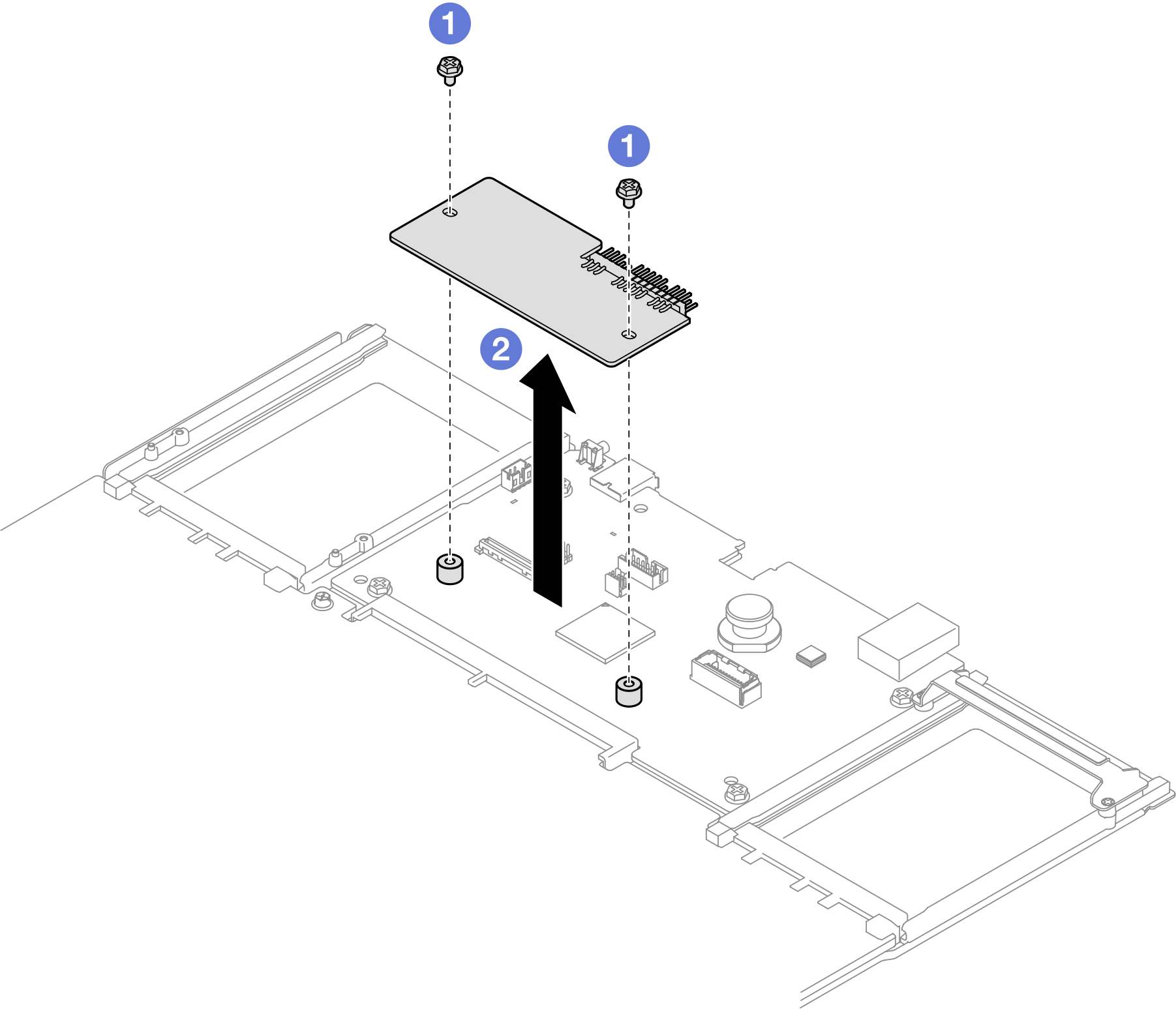 Firmware and RoT security module removal