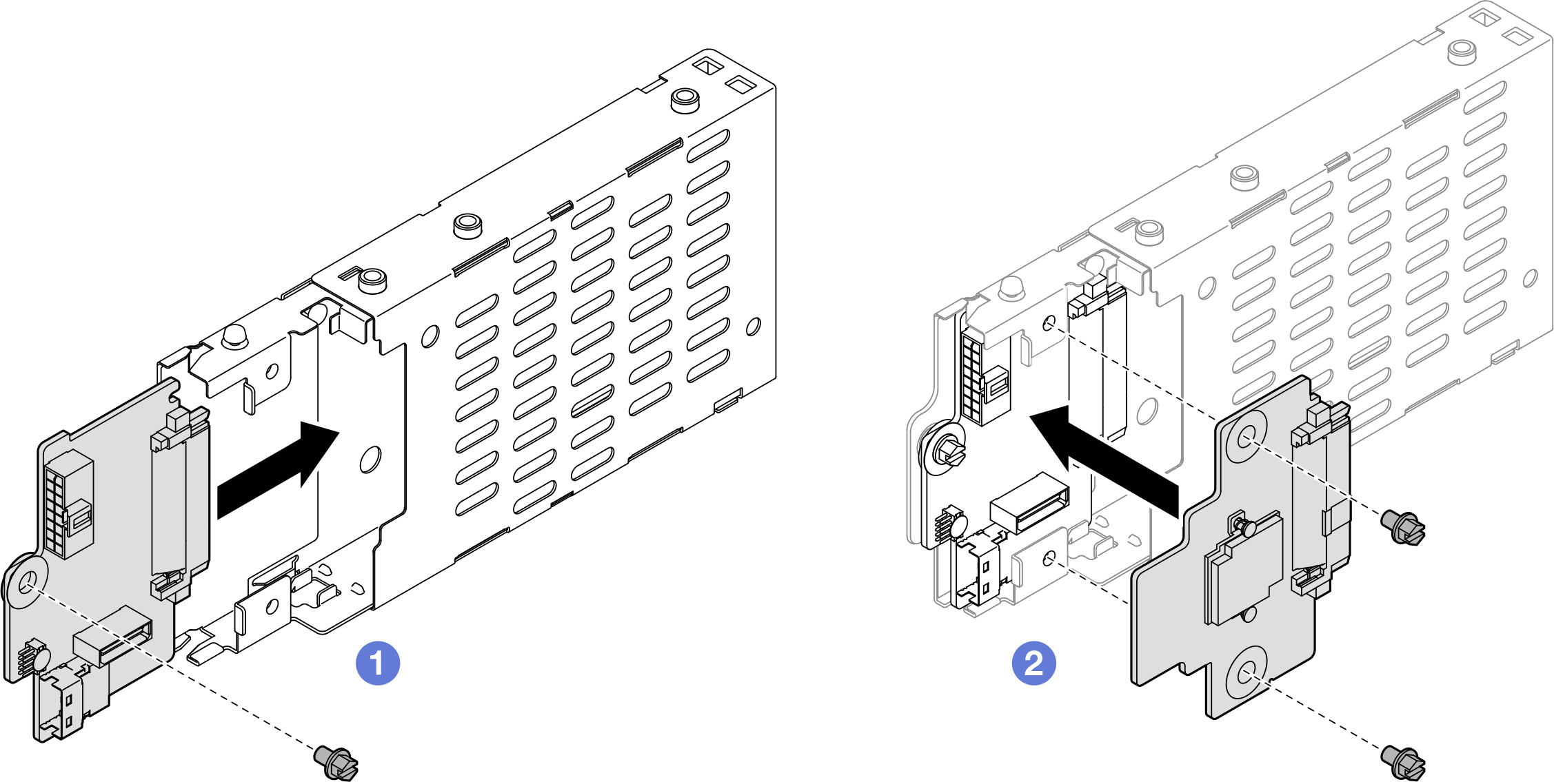 Installing 7mm drive backplane