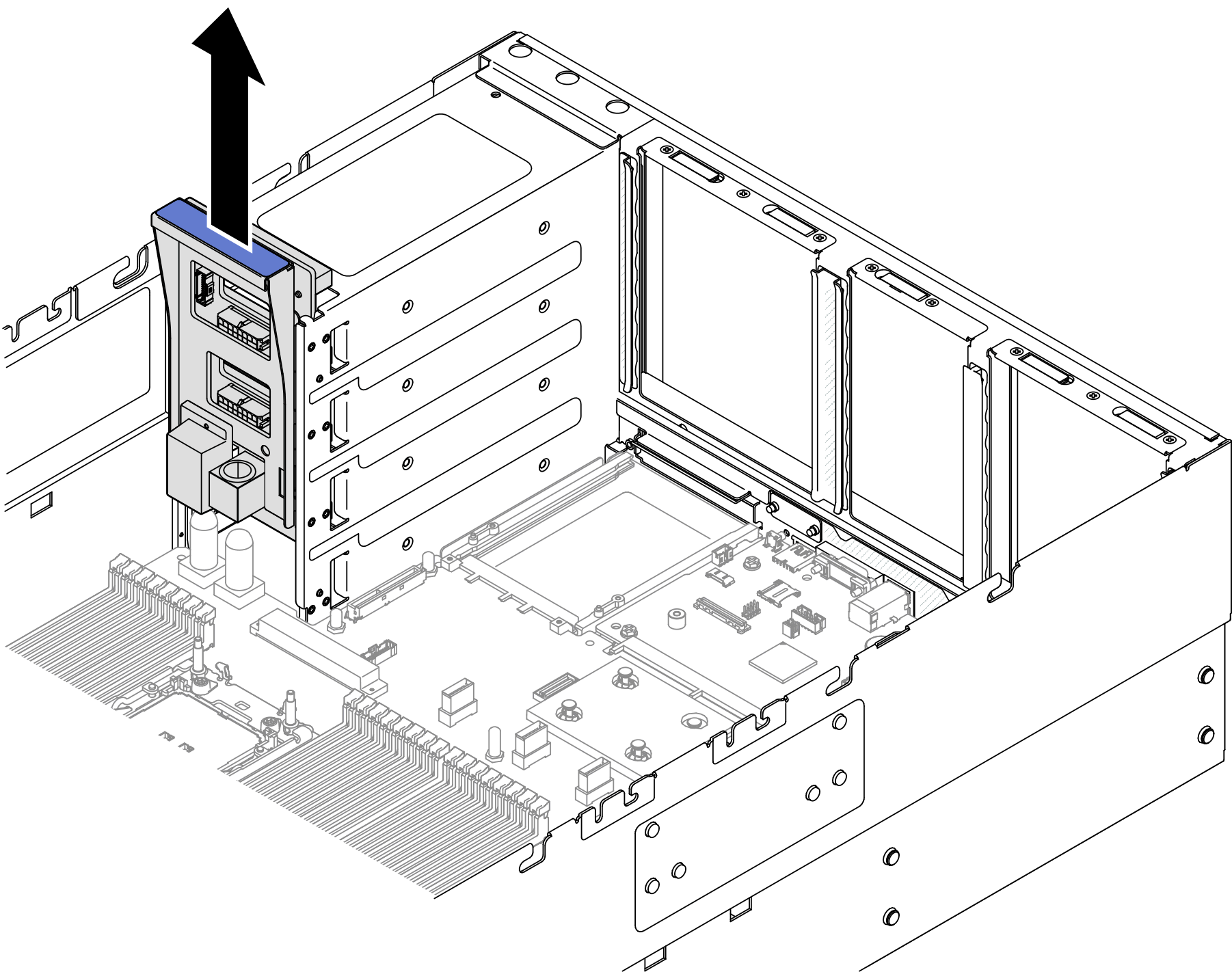 Removing power distribution board