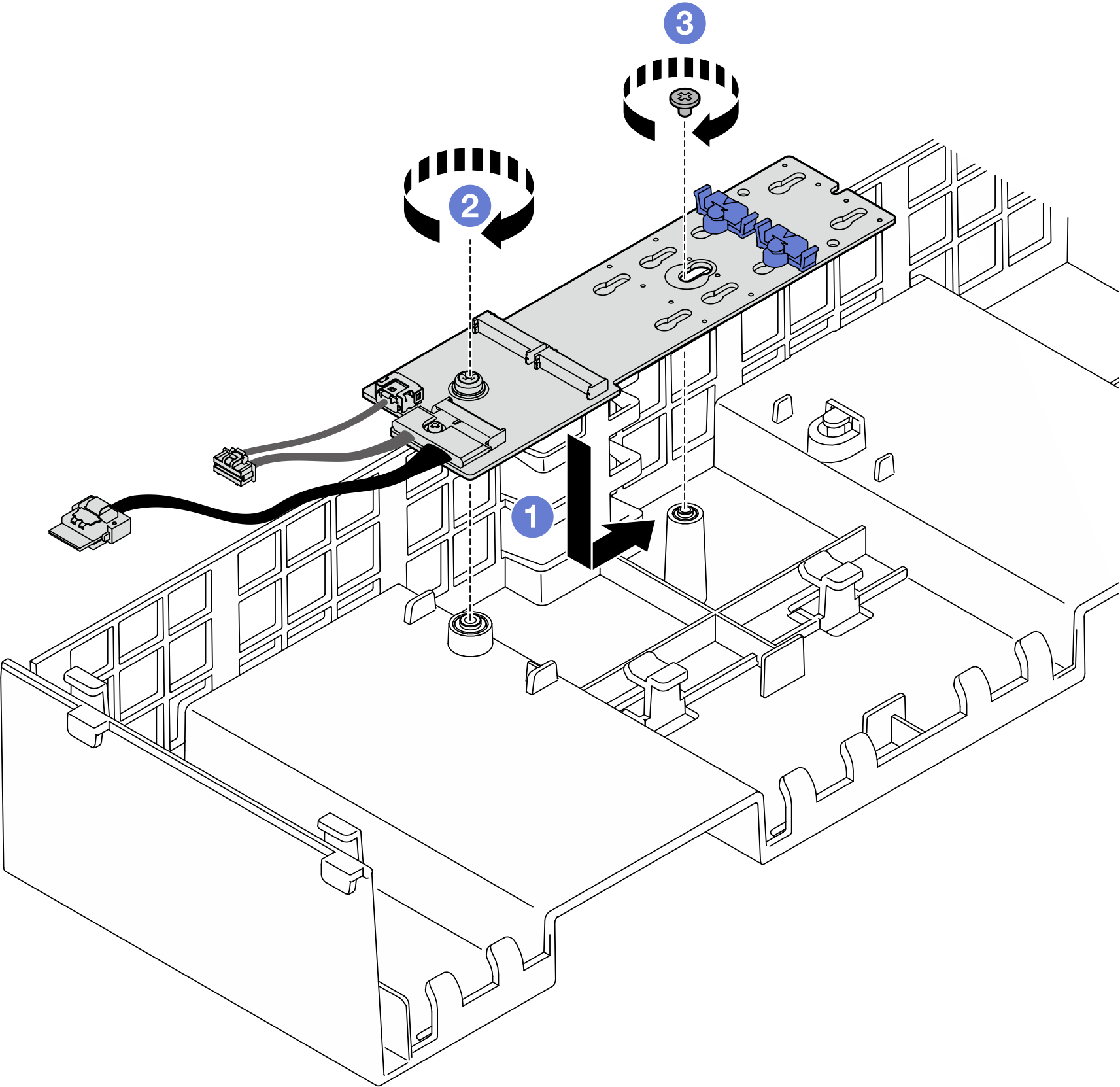 Installing M.2 boot adapter