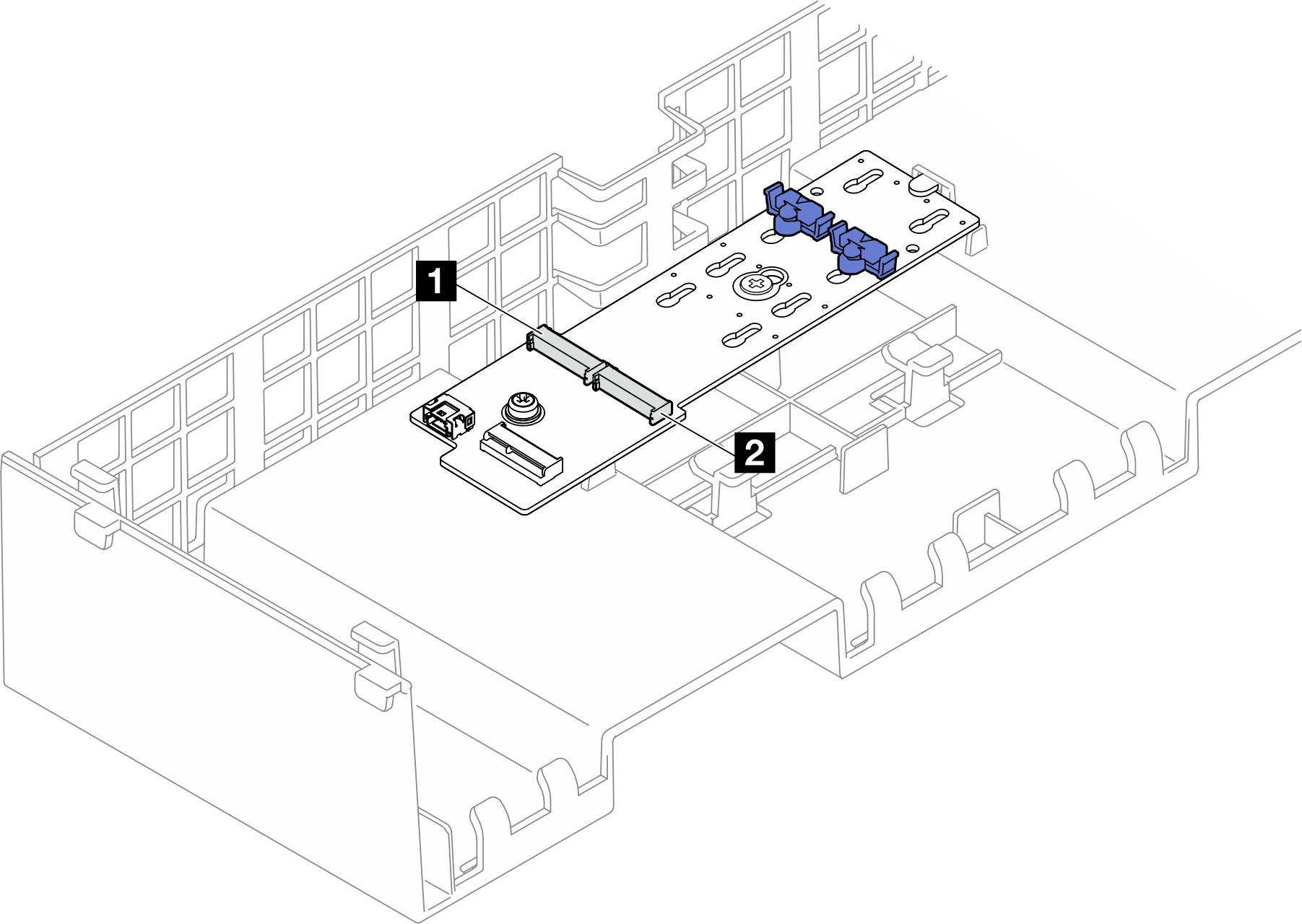 M.2 drive slots