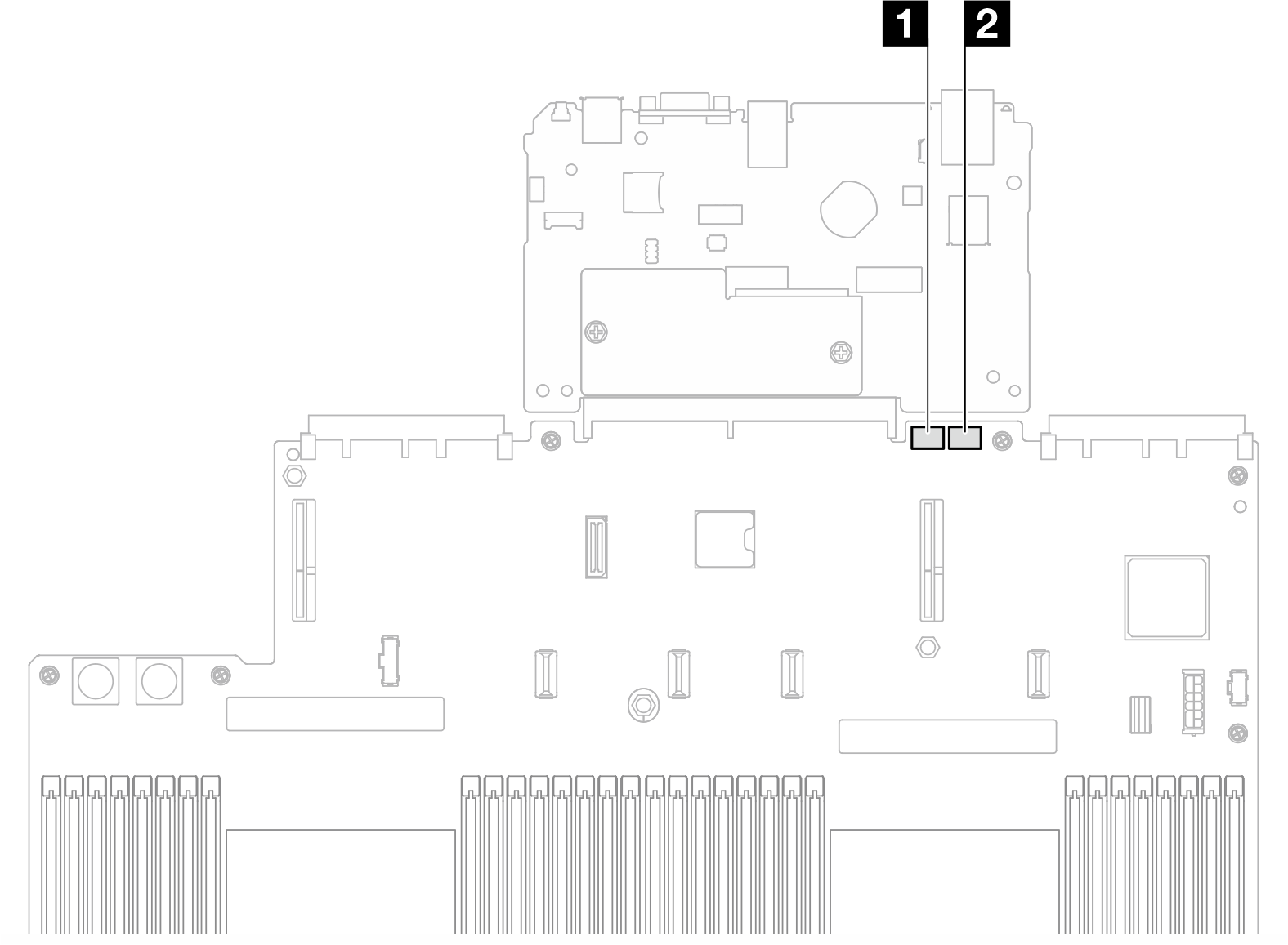 System-board-assembly switches