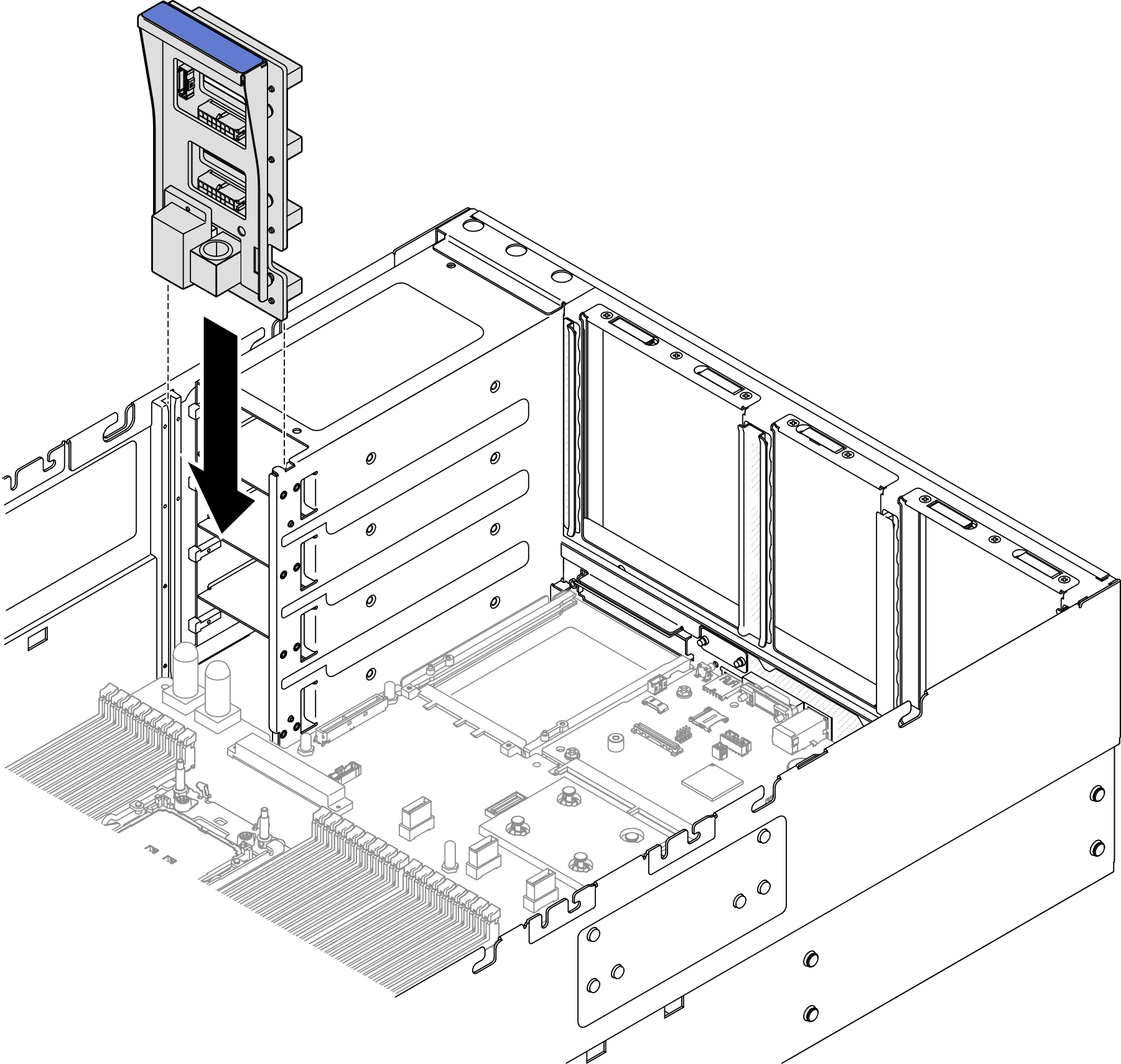 Installing power distribution board