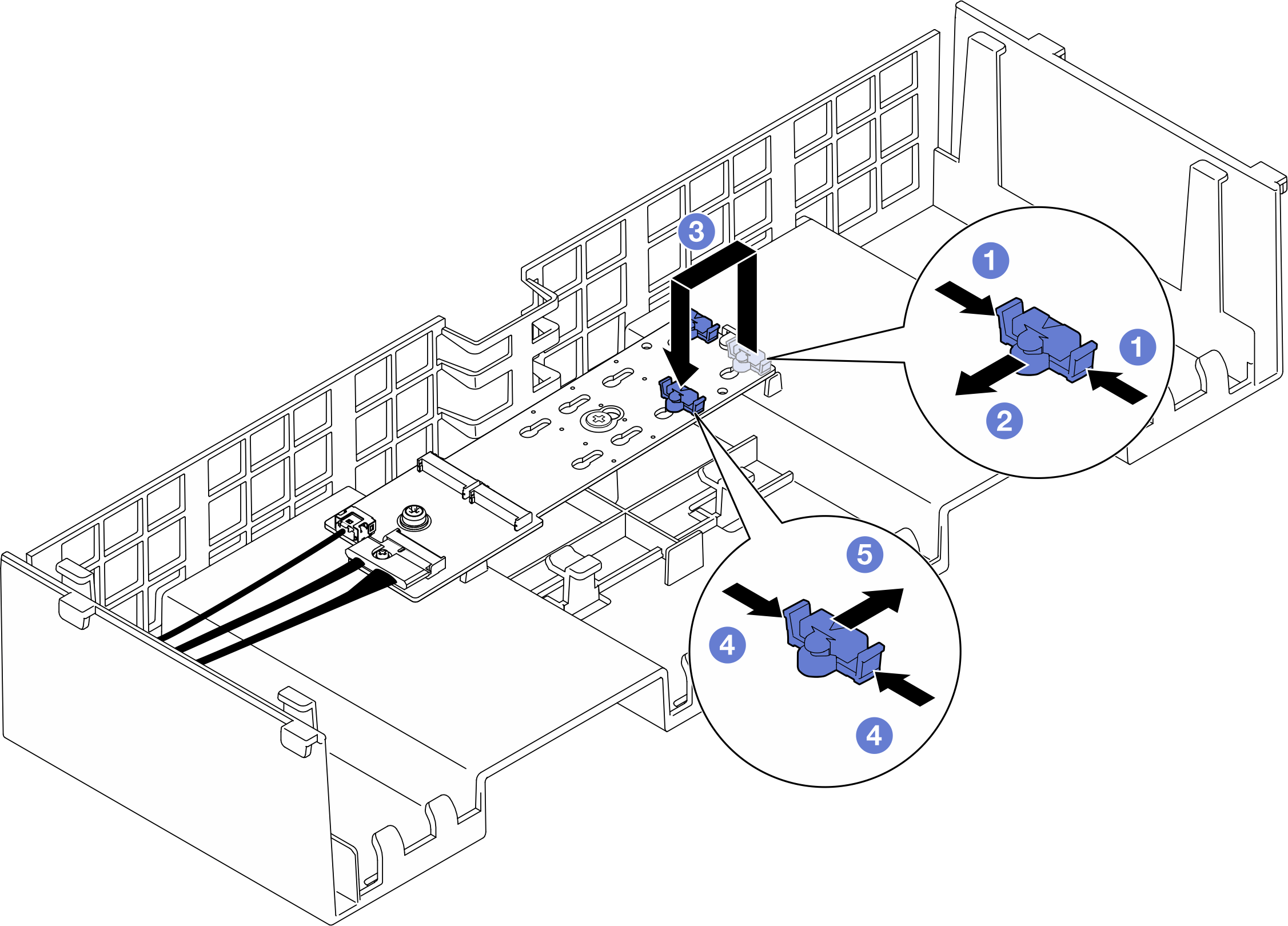 Adjust the M.2 retainer.