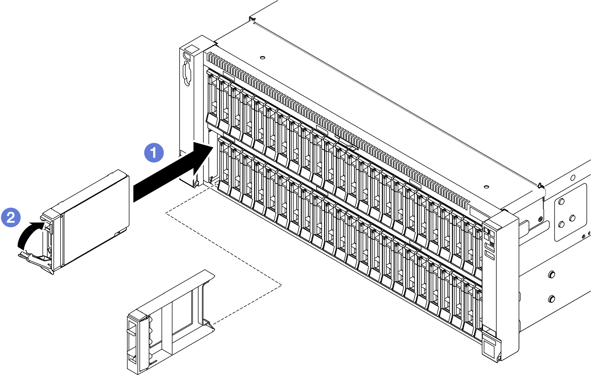 Installing a 2.5-inch drive