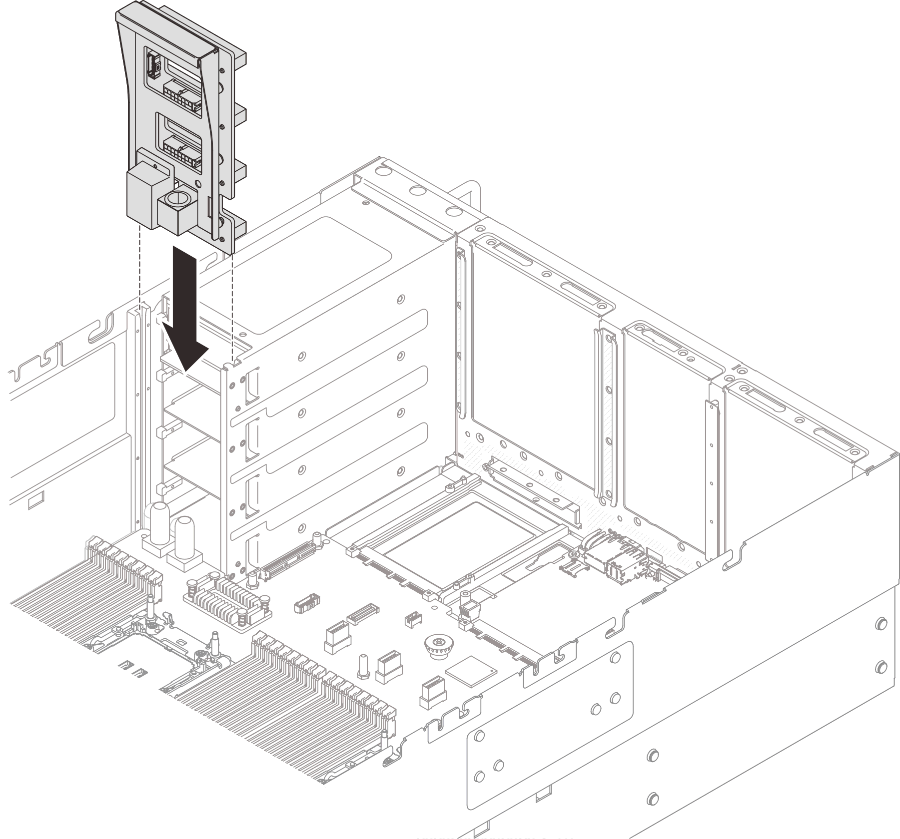 Installing power distribution board