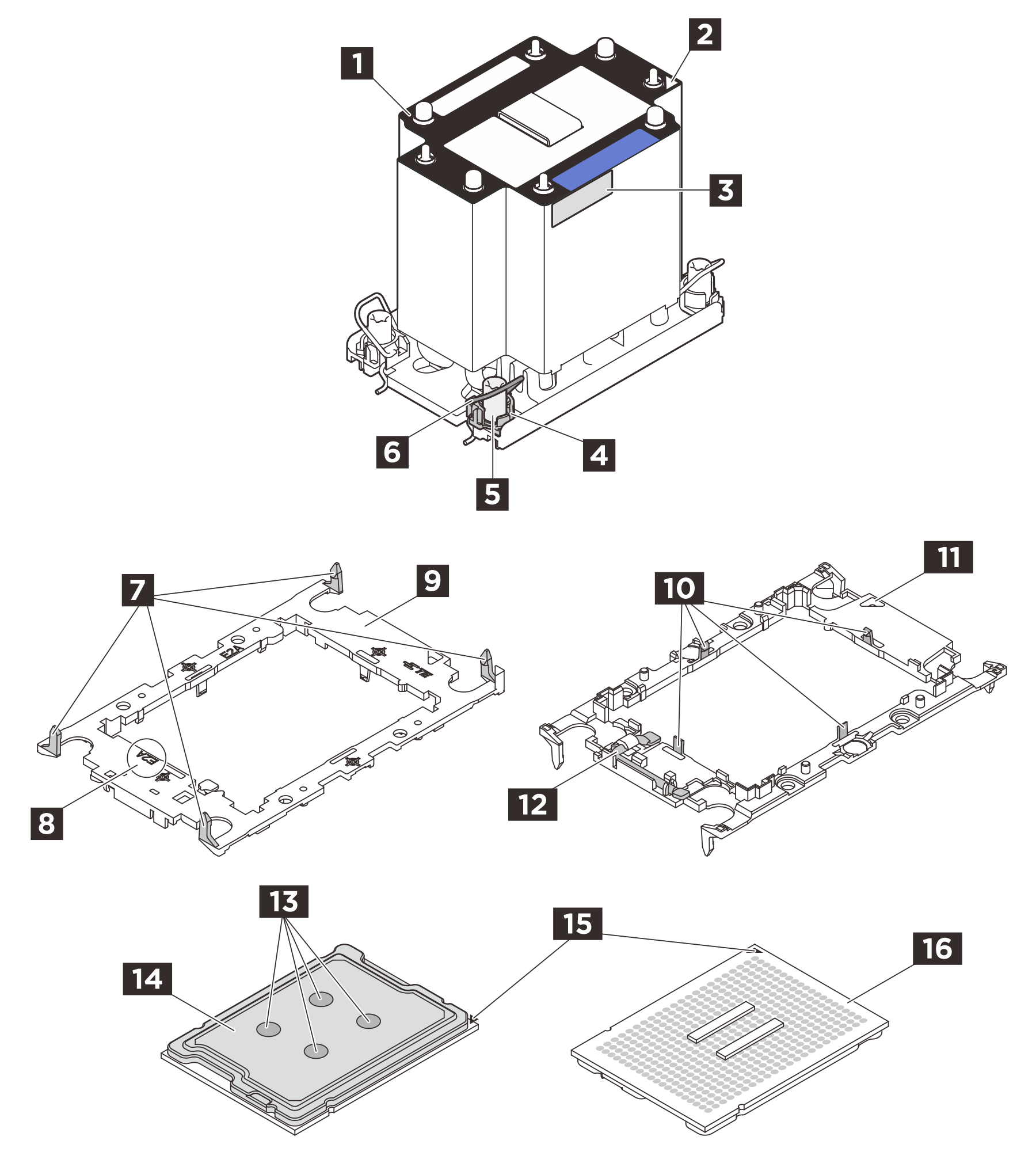 PHM components