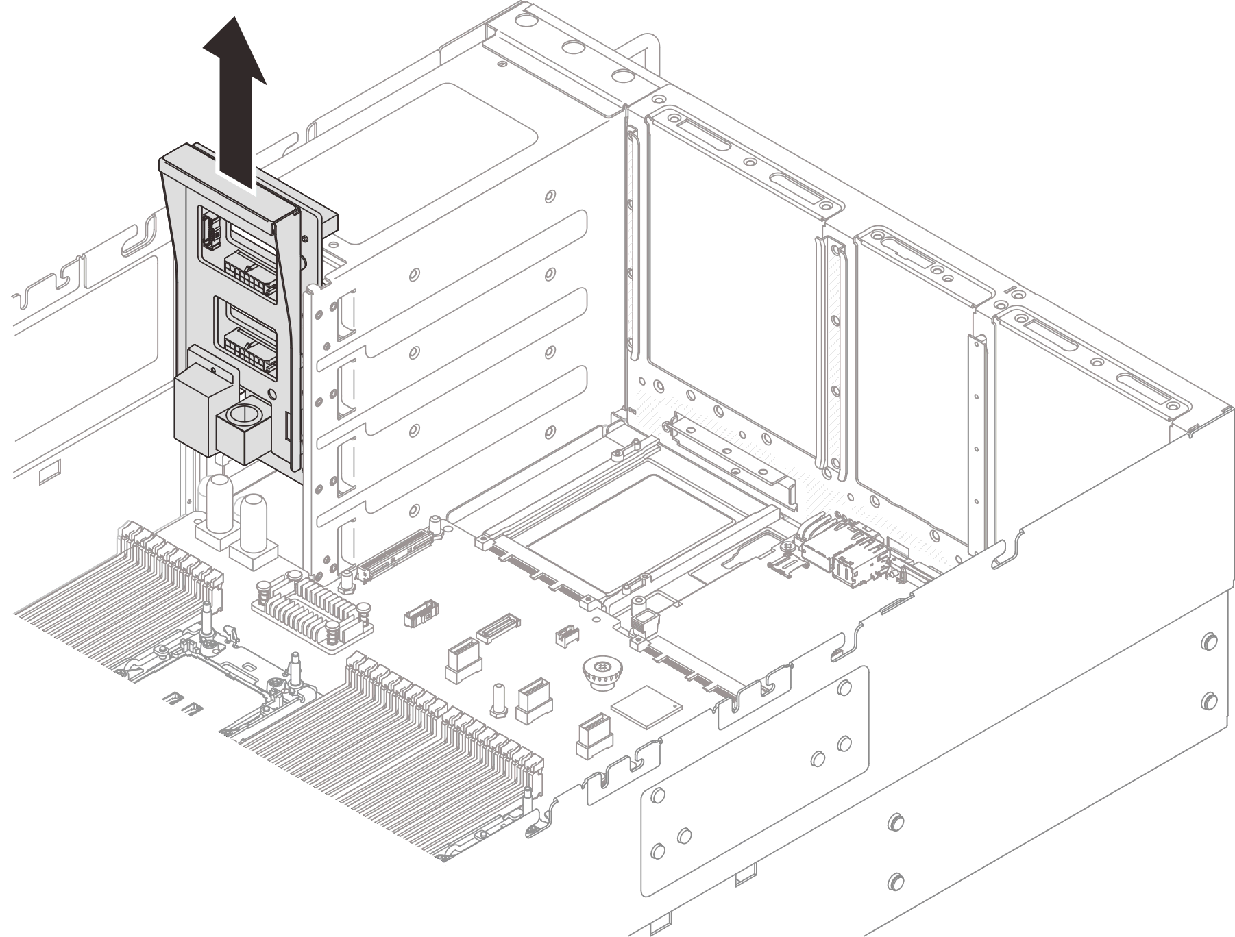 Removing power distribution board