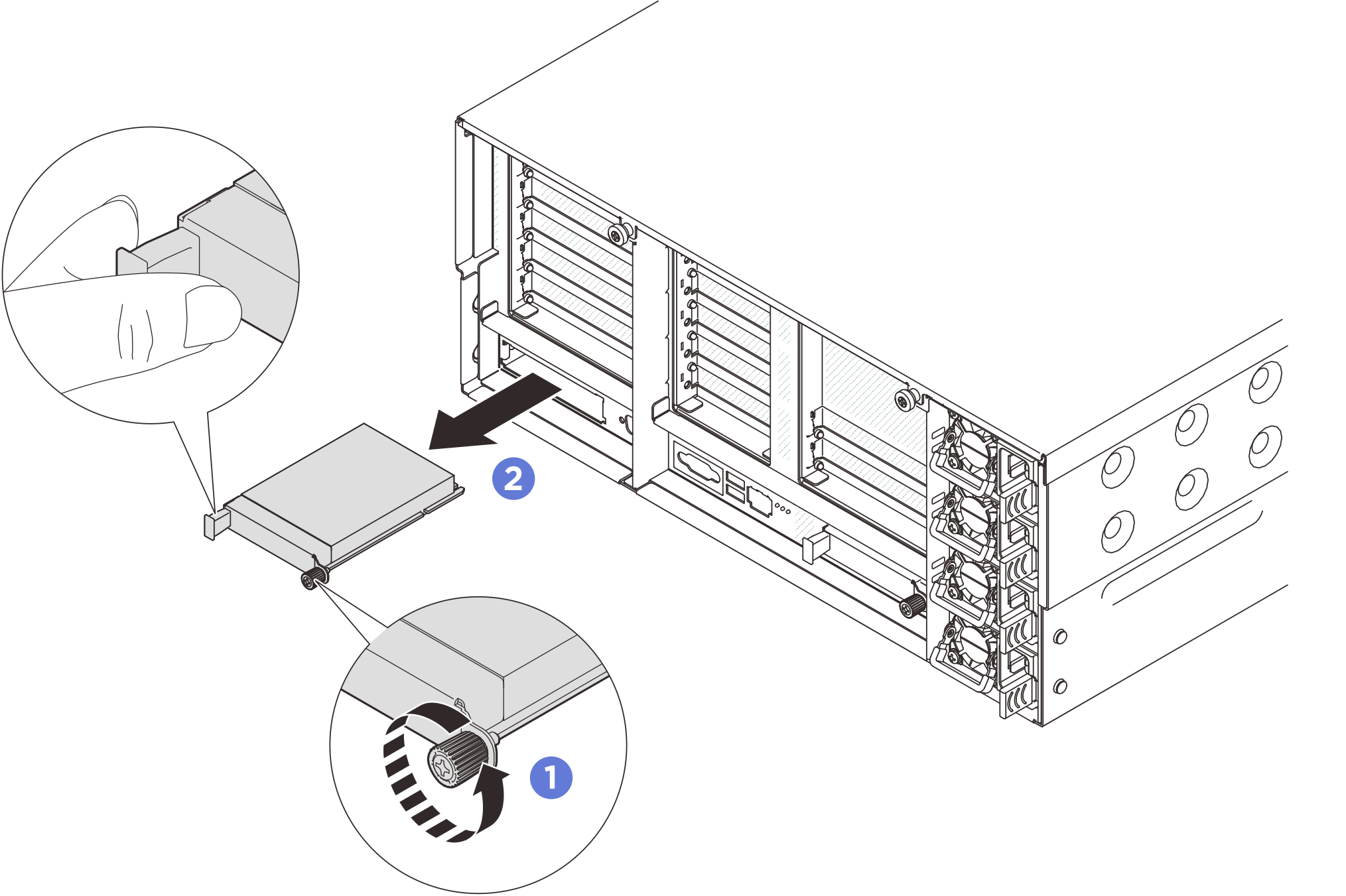 OCP module removal