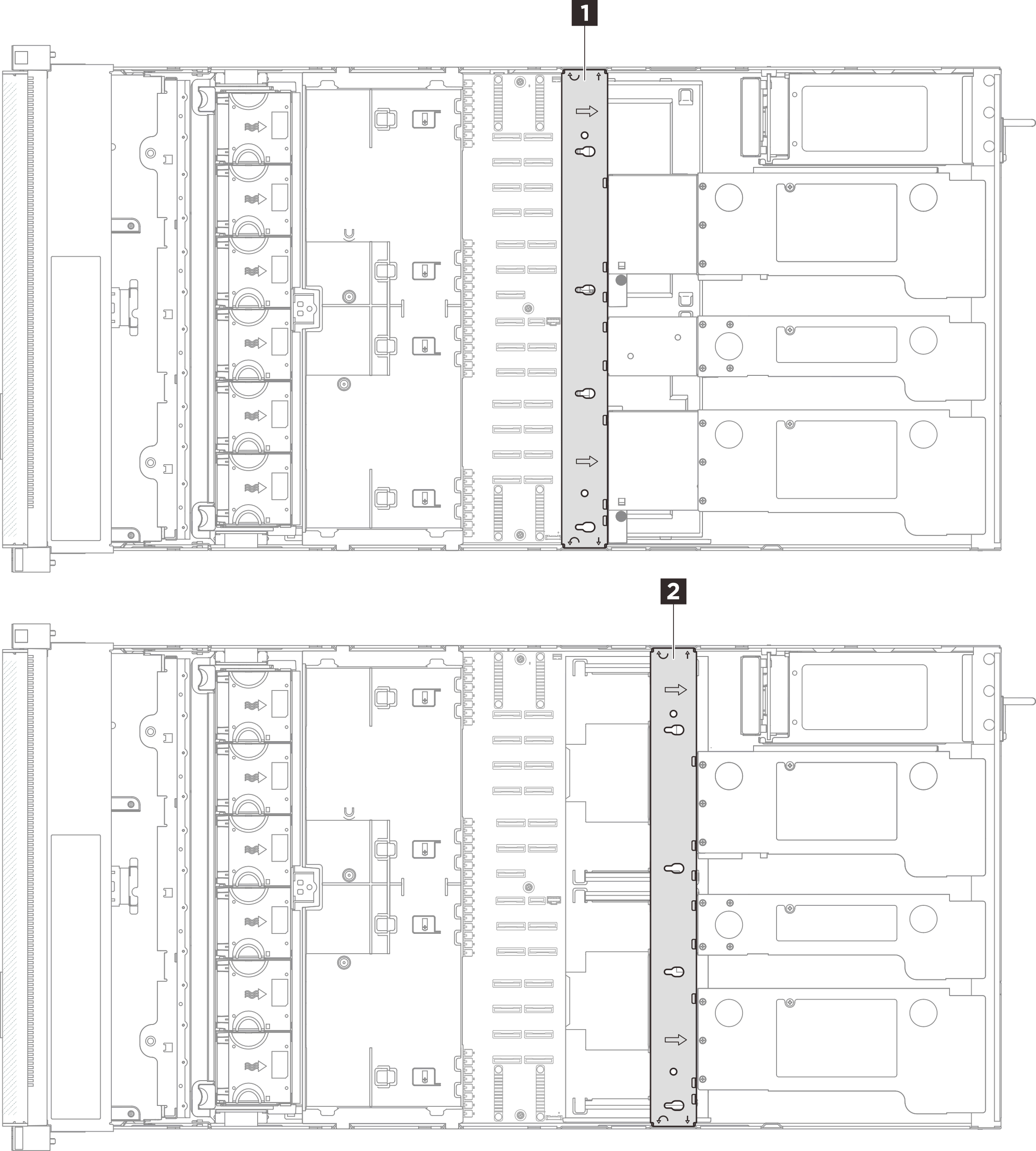 Crossbar location
