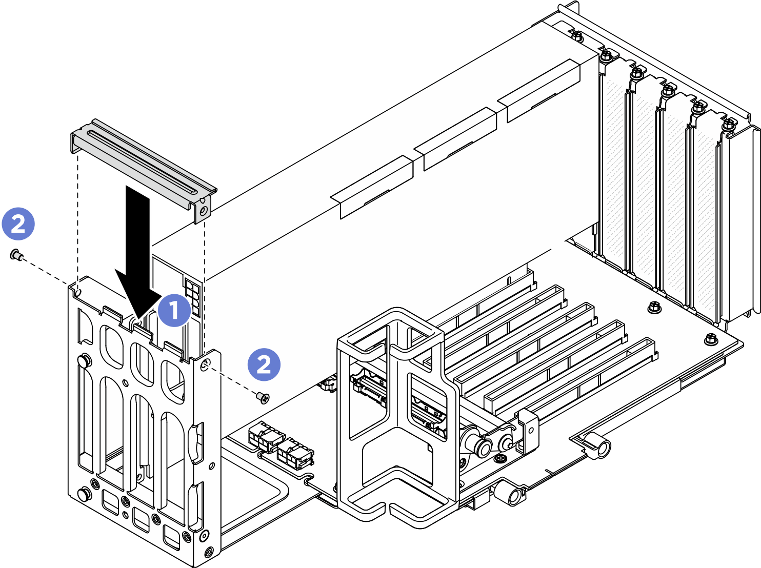 Installing riser extender cover
