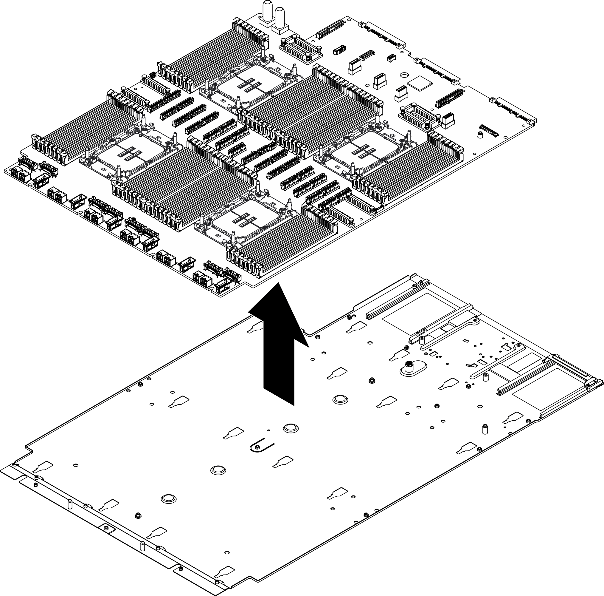 Processor board disassembly