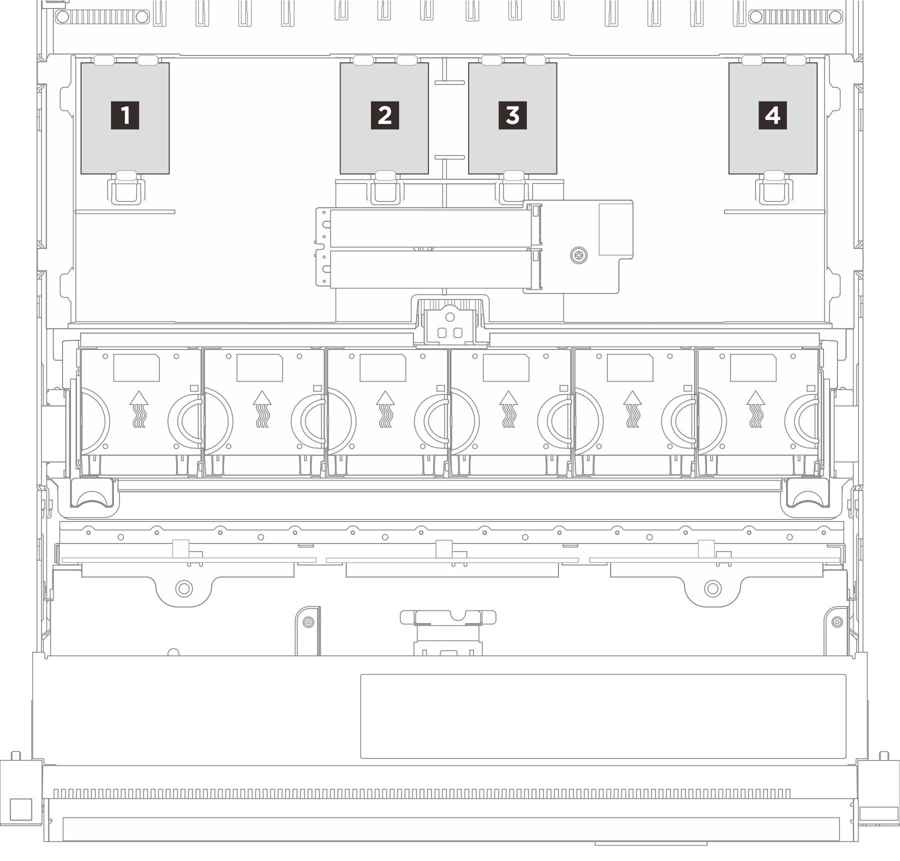 Flash power module location