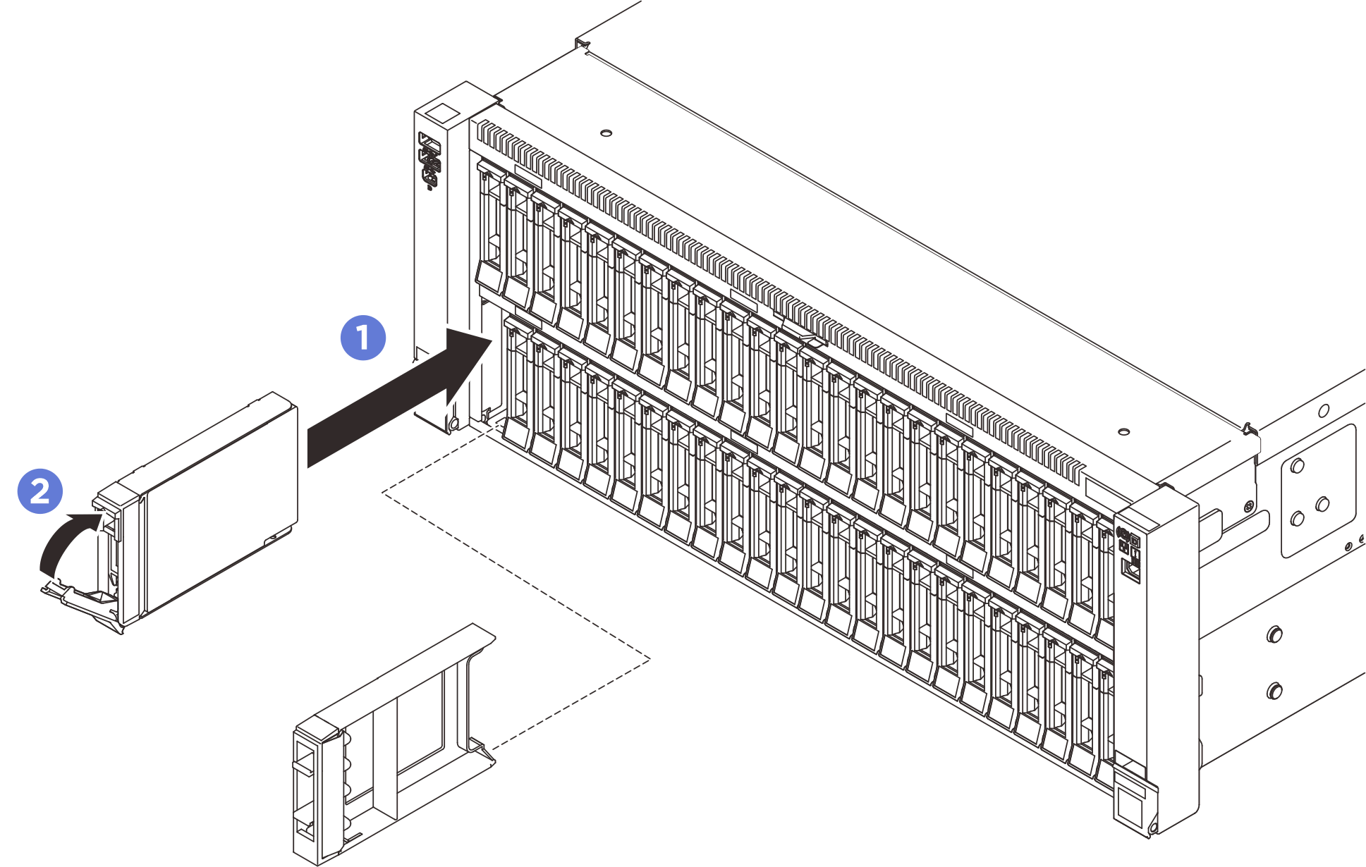 Installing a 2.5-inch drive