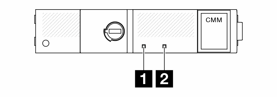 E3.S 2T drive LEDs