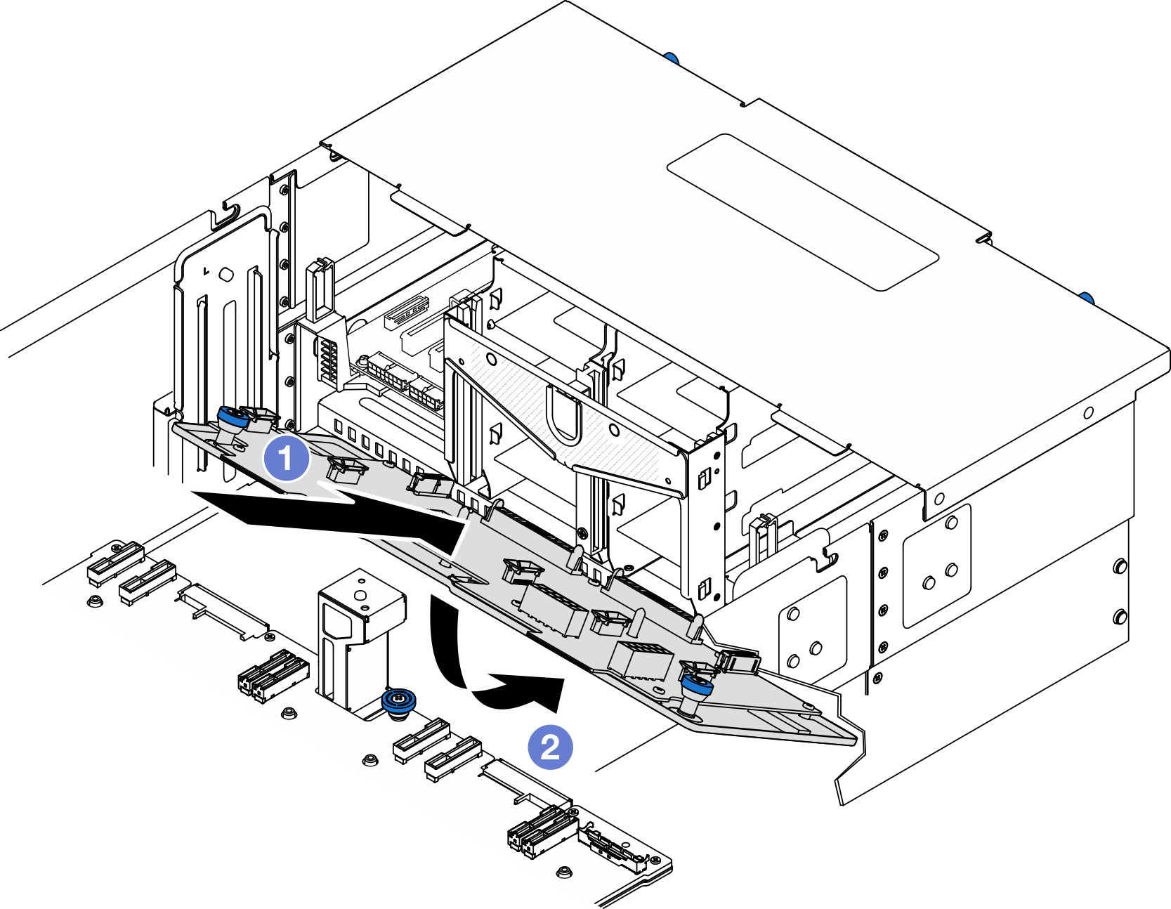 Installing power distribution board