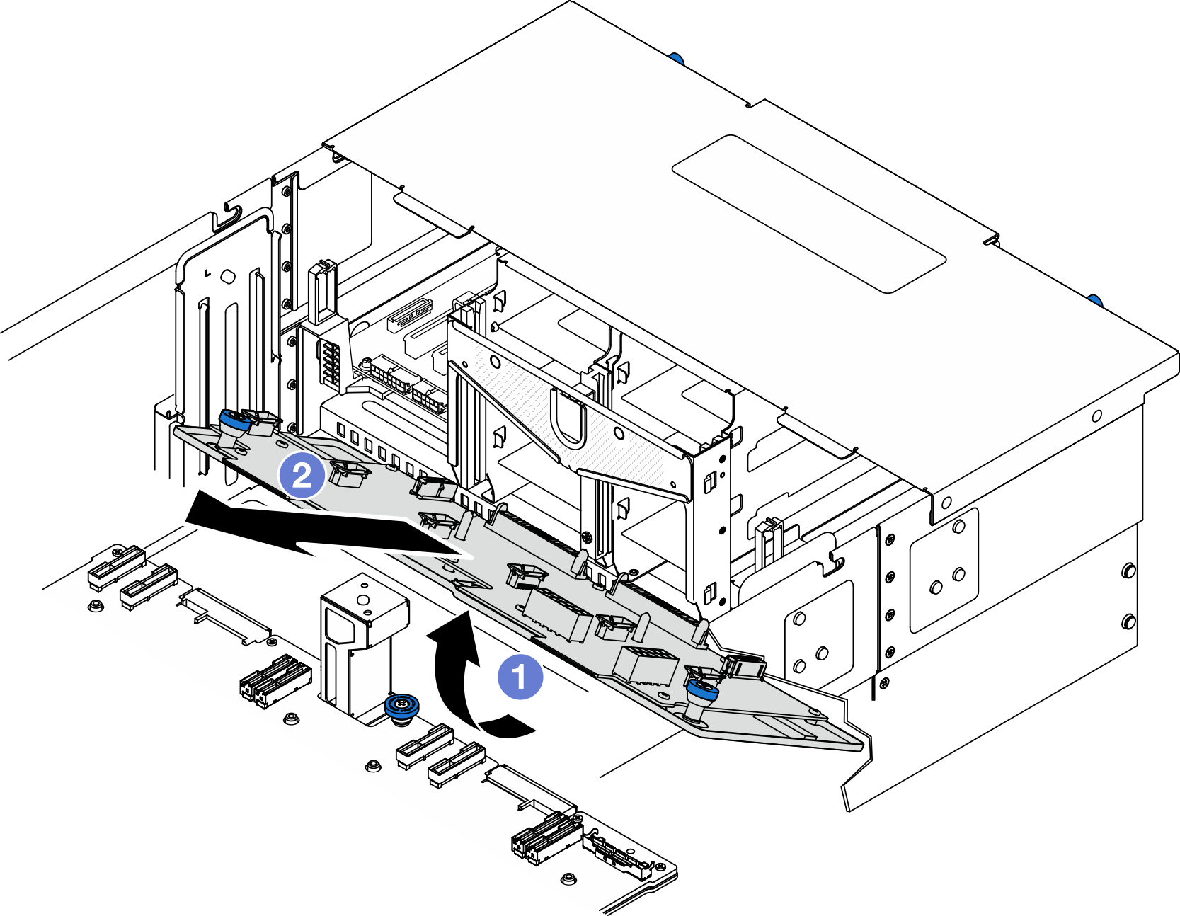 Removing power distribution board