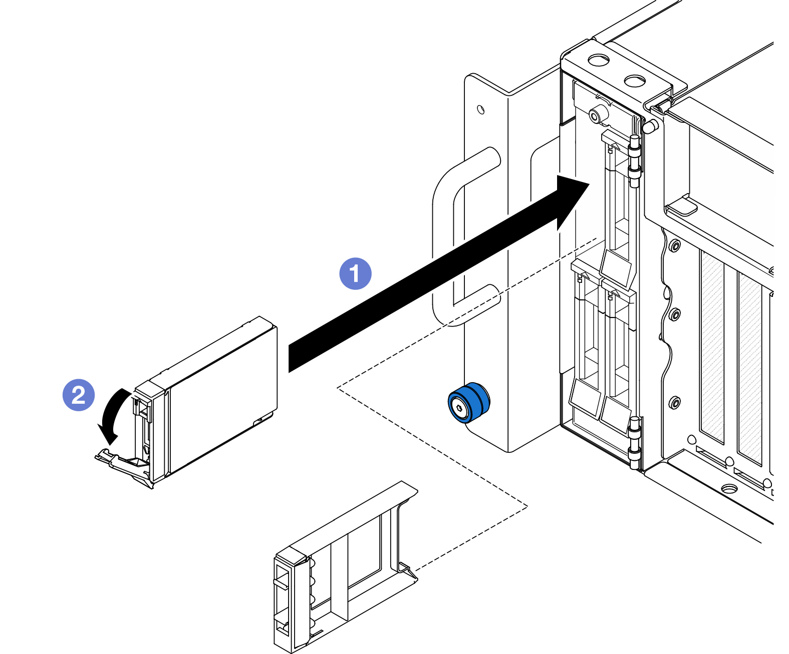 Installing a 2.5-inch drive