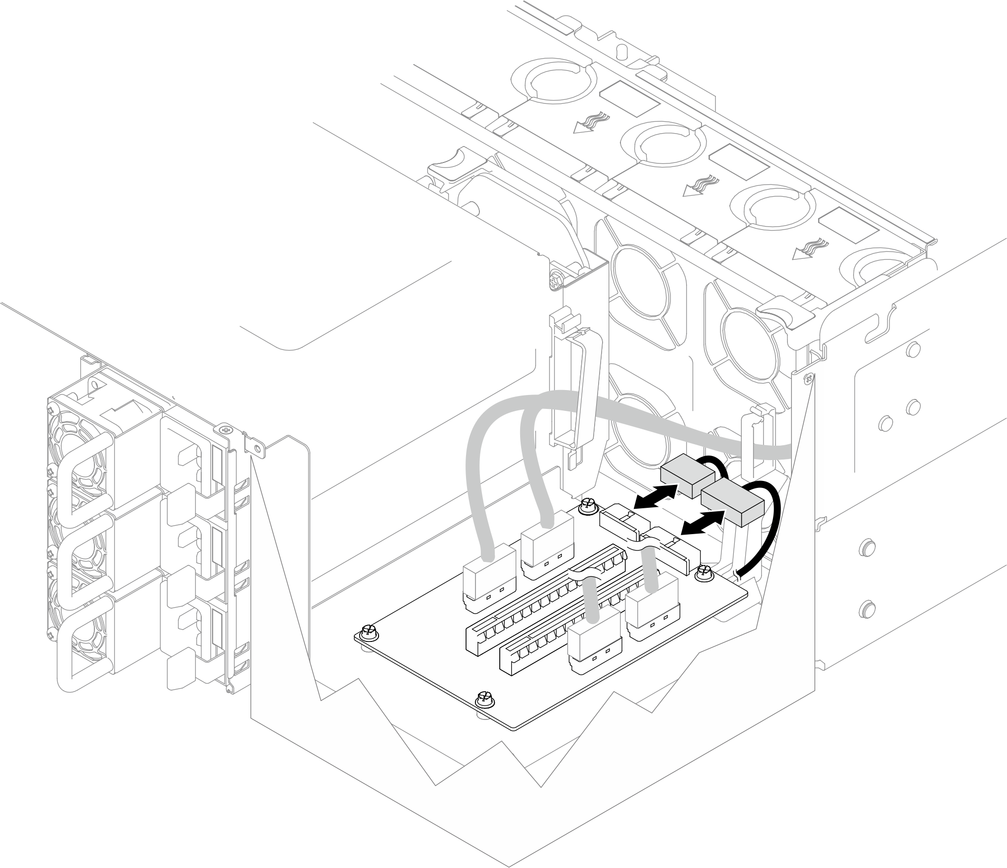 Connecting power cables