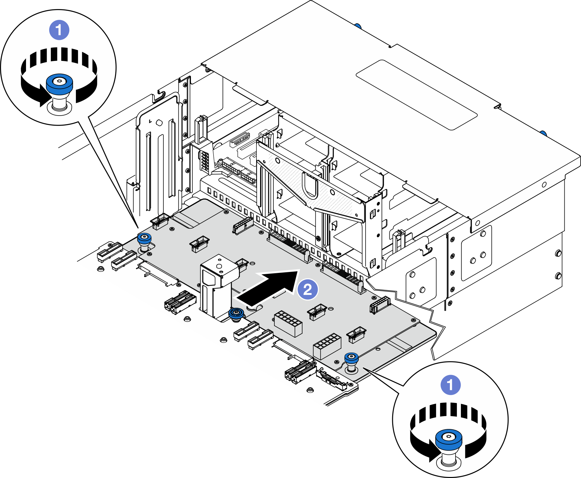 Disengaging power distribution board