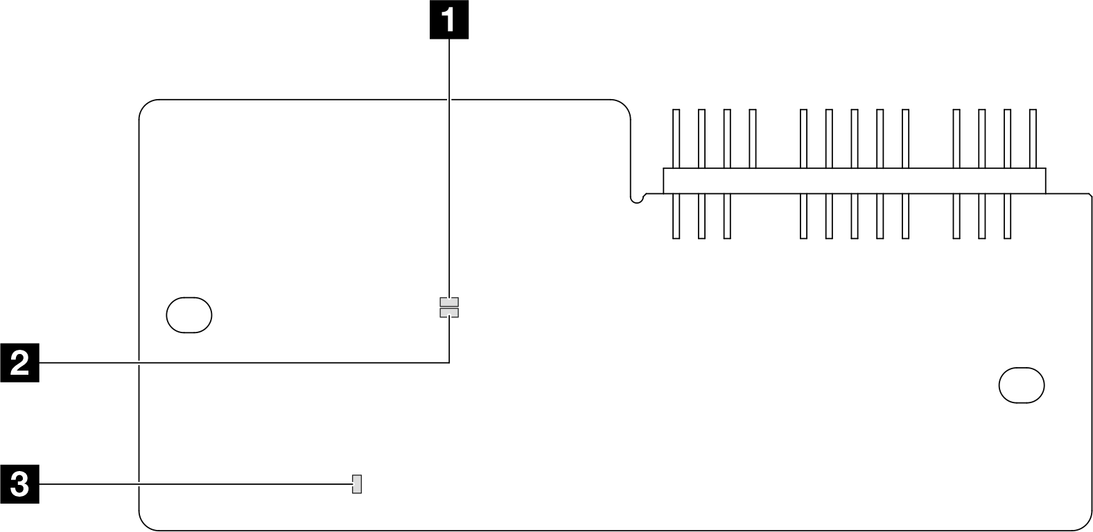 LEDs on the Firmware and RoT Security Module