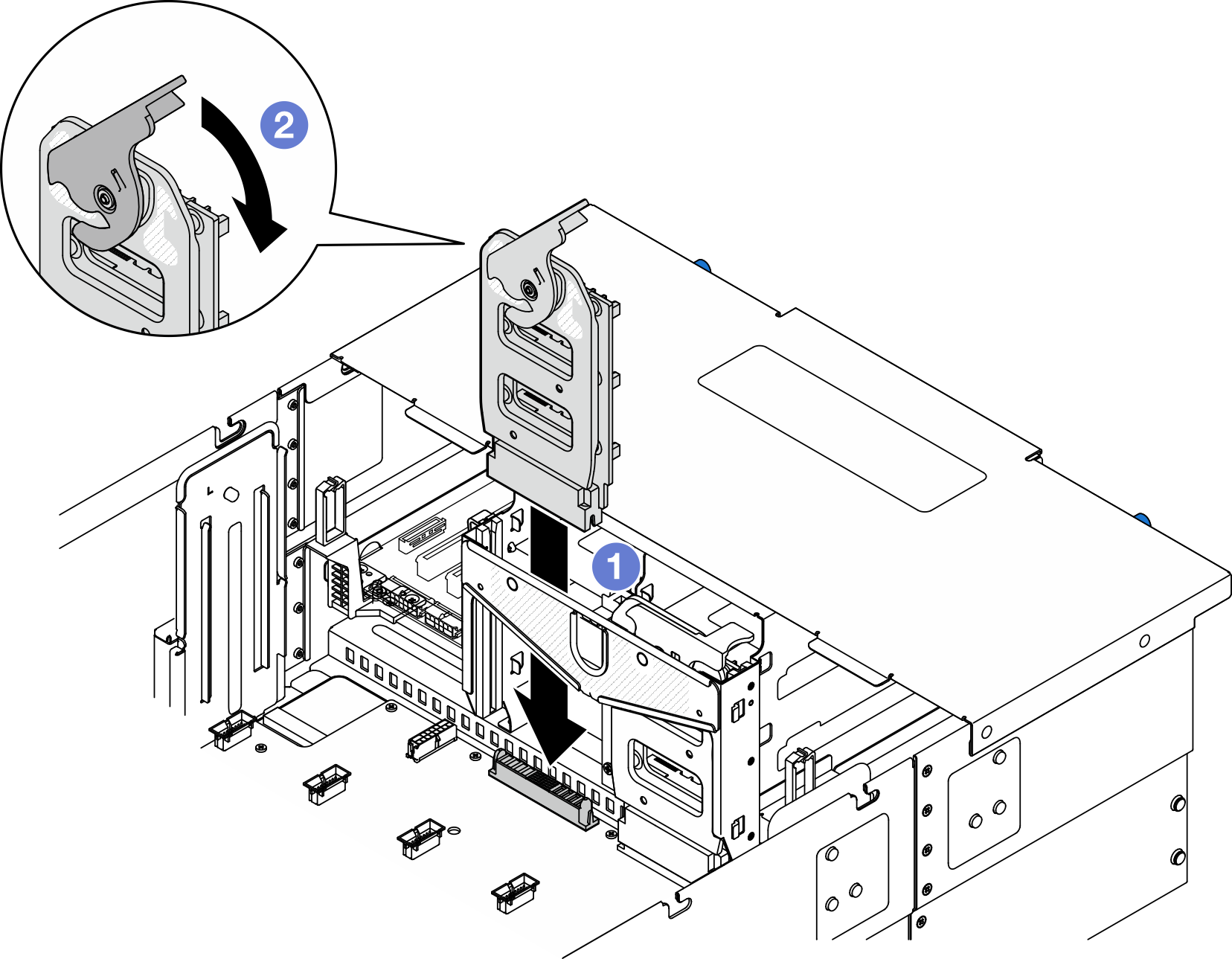 Installing power interposer board