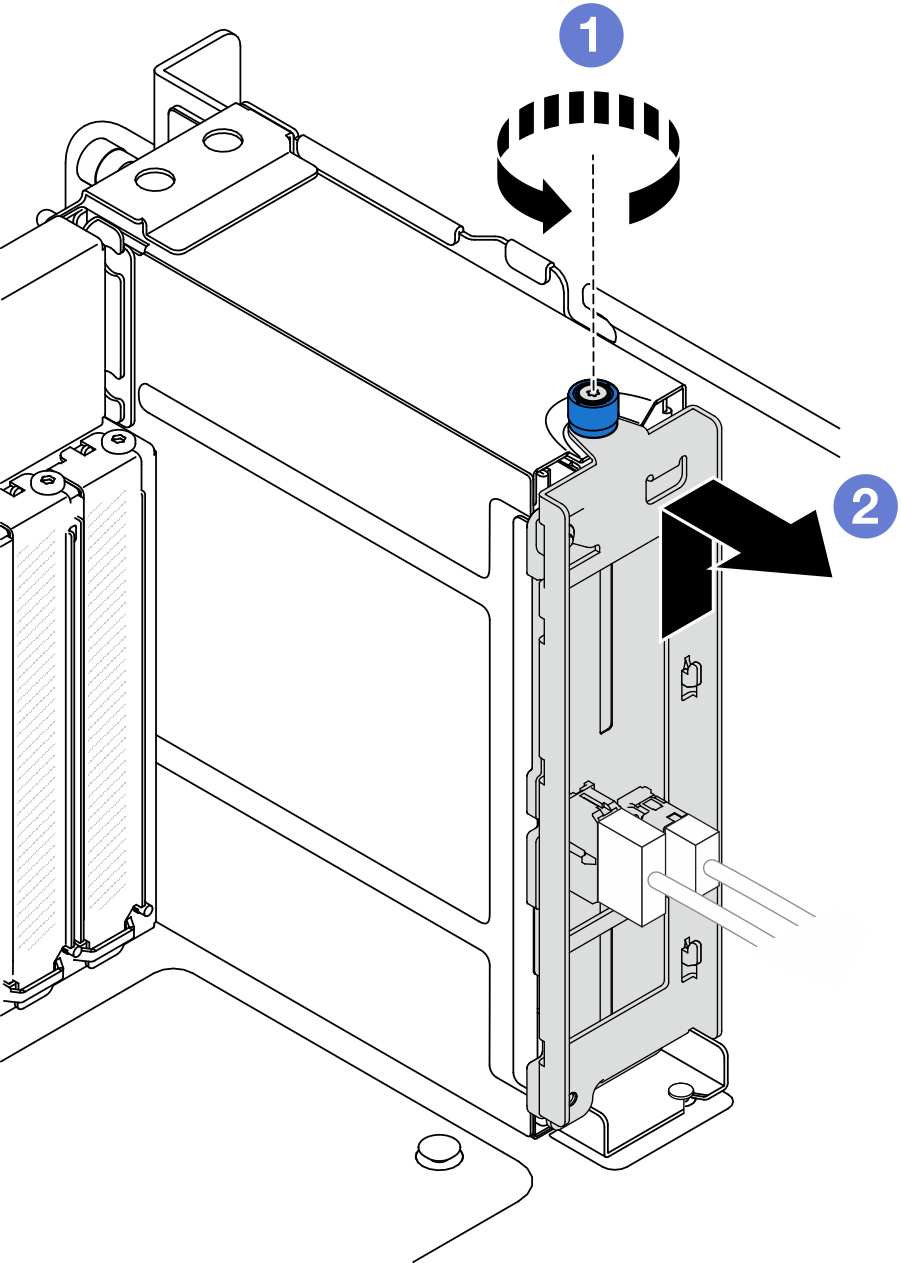 Removing 2.5-inch drive backplane