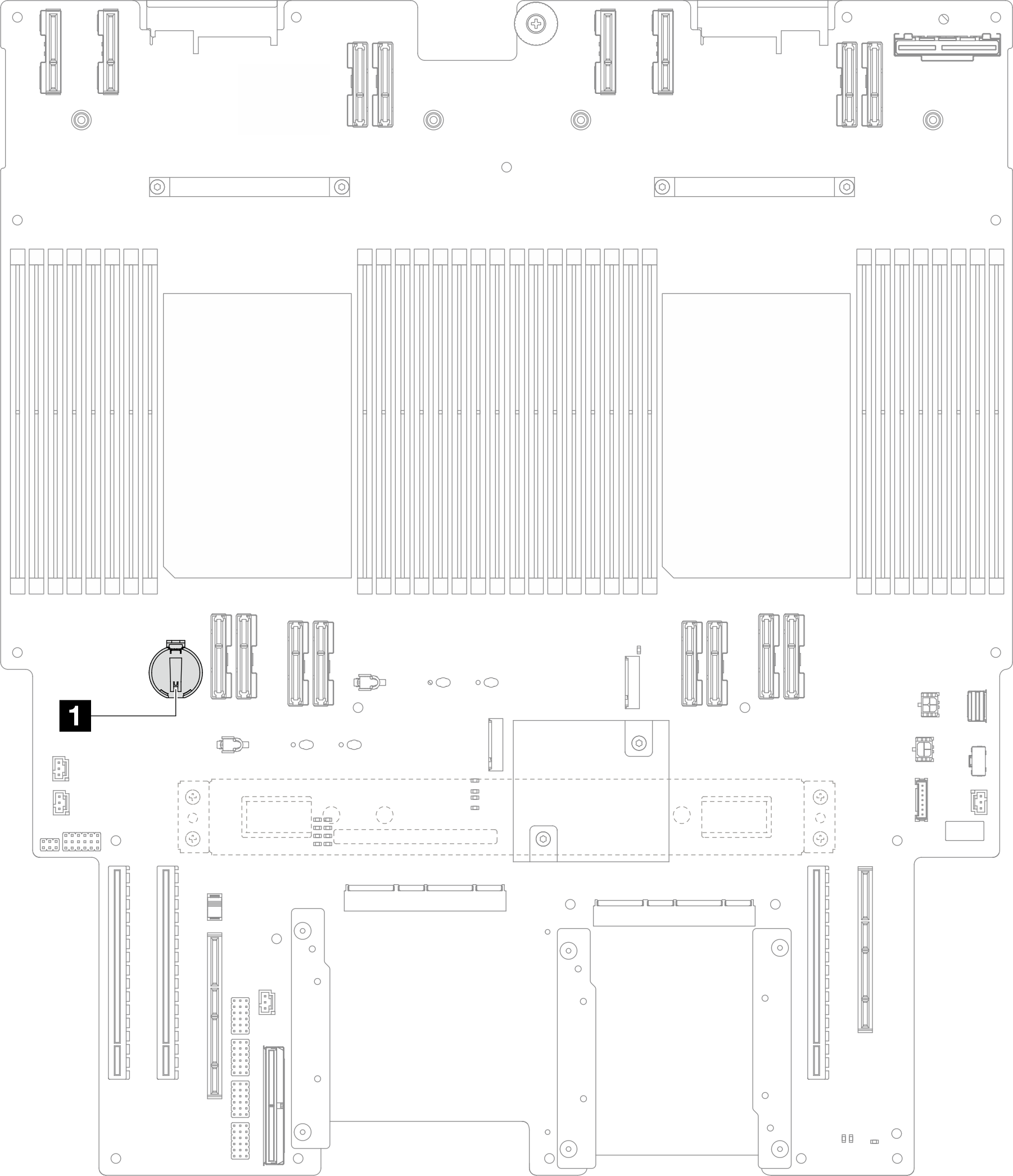 CMOS battery location