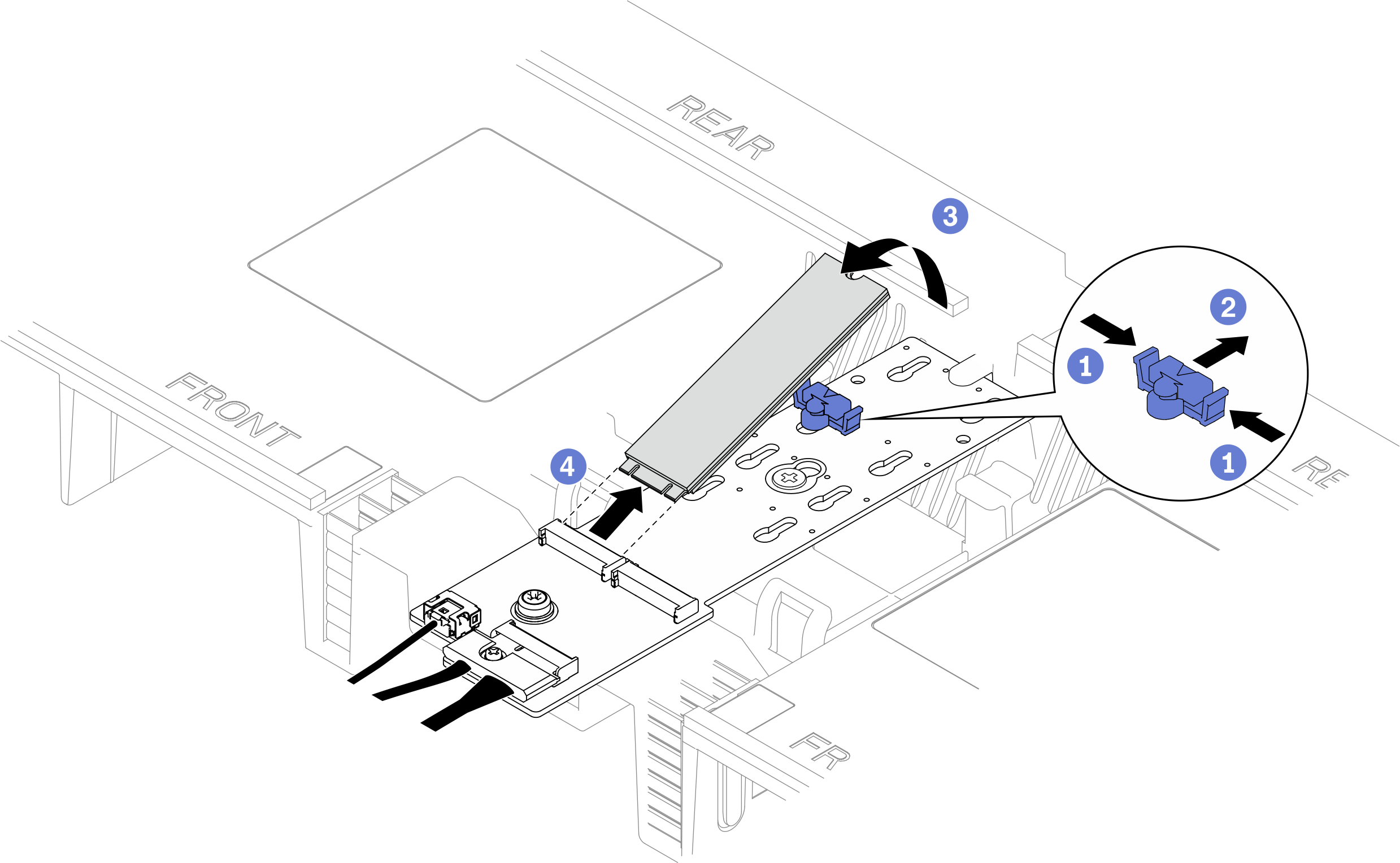 Removing M.2 drive