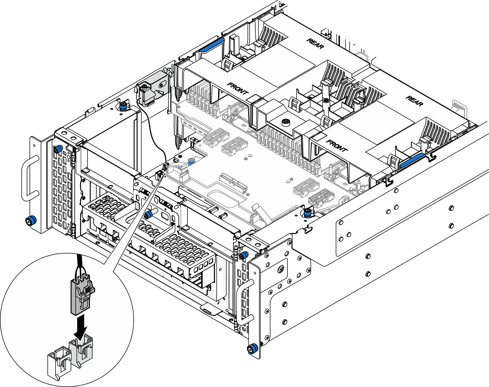 Connecting intrusion switch