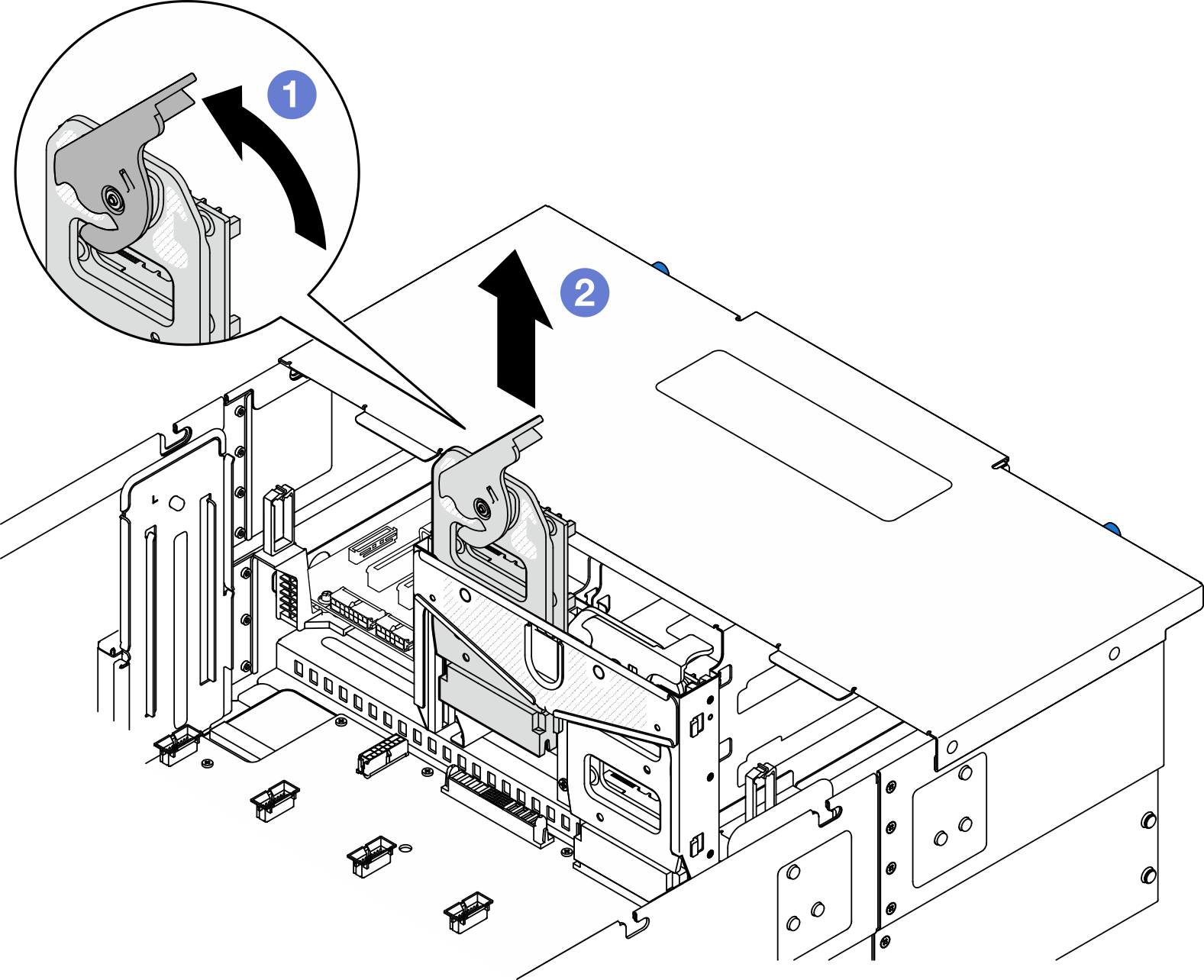 Removing power interposer board