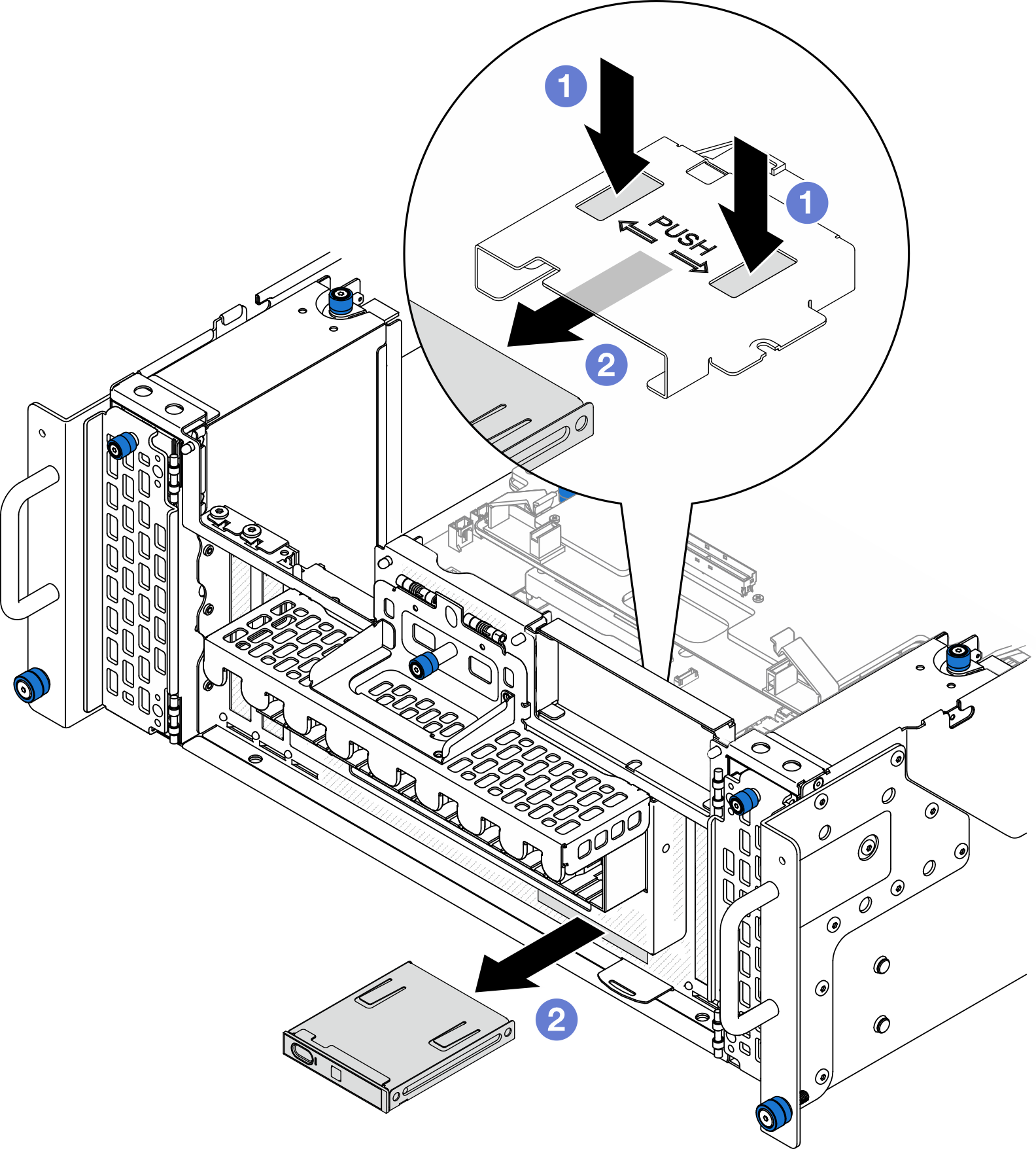 Removing front operator panel