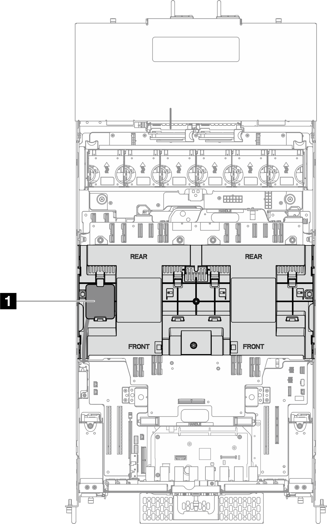 Flash power module location